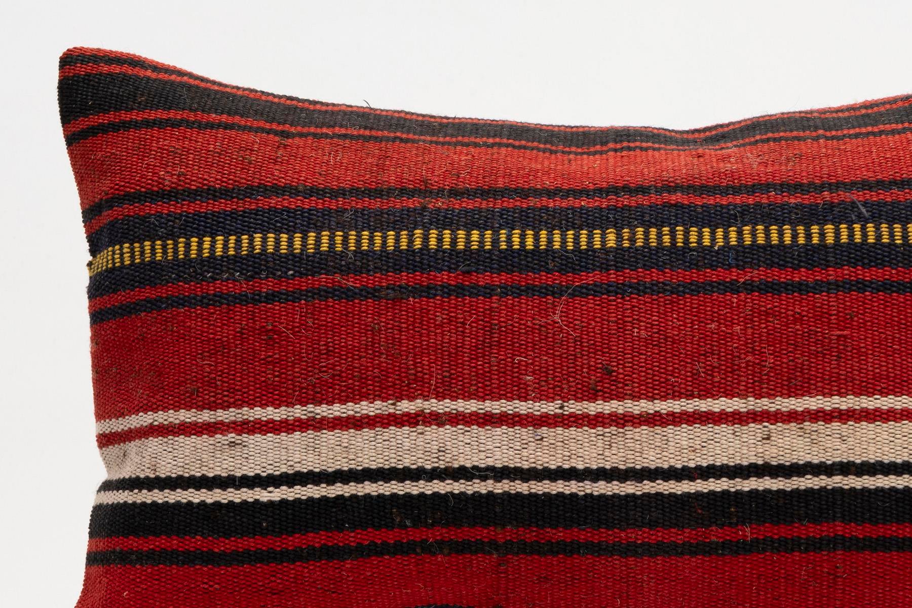 12x20 inches (30x50 cm) Kilim Pillow | KILIM WHOLESALE - Vintage Handmade Pillows - Vintage Handmade Kilim Rugs - It is 100% wool. Artistic and historical rugs. Old handwoven rugs. - Online hand woven rugs and kilim cushions sales. Shipping to a