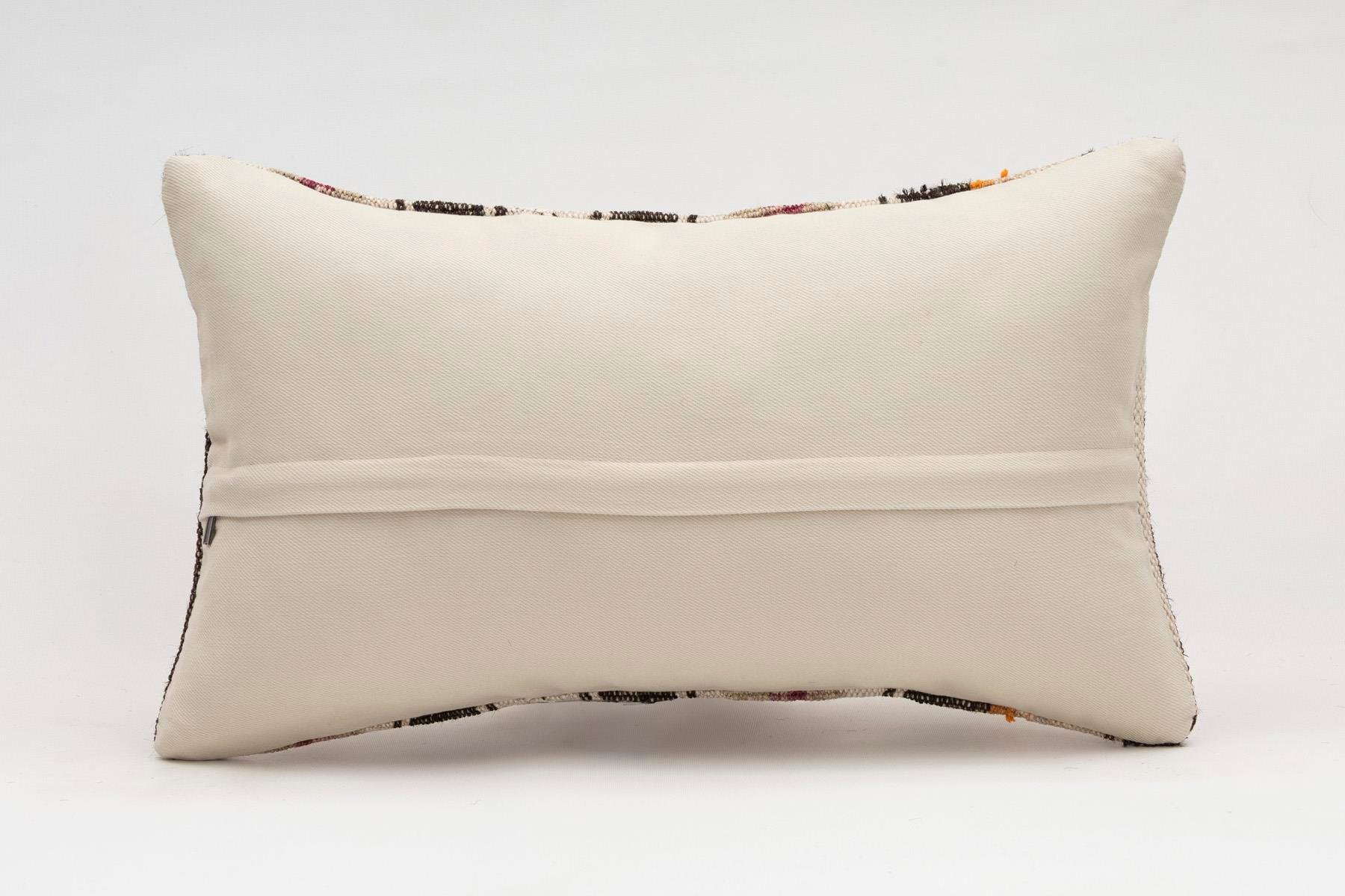 12x20 inches (30x50 cm) Kilim Pillow | KILIM WHOLESALE - Vintage Handmade Pillows - Vintage Handmade Kilim Rugs - It is 100% wool. Artistic and historical rugs. Old handwoven rugs. - Online hand woven rugs and kilim cushions sales. Shipping to a