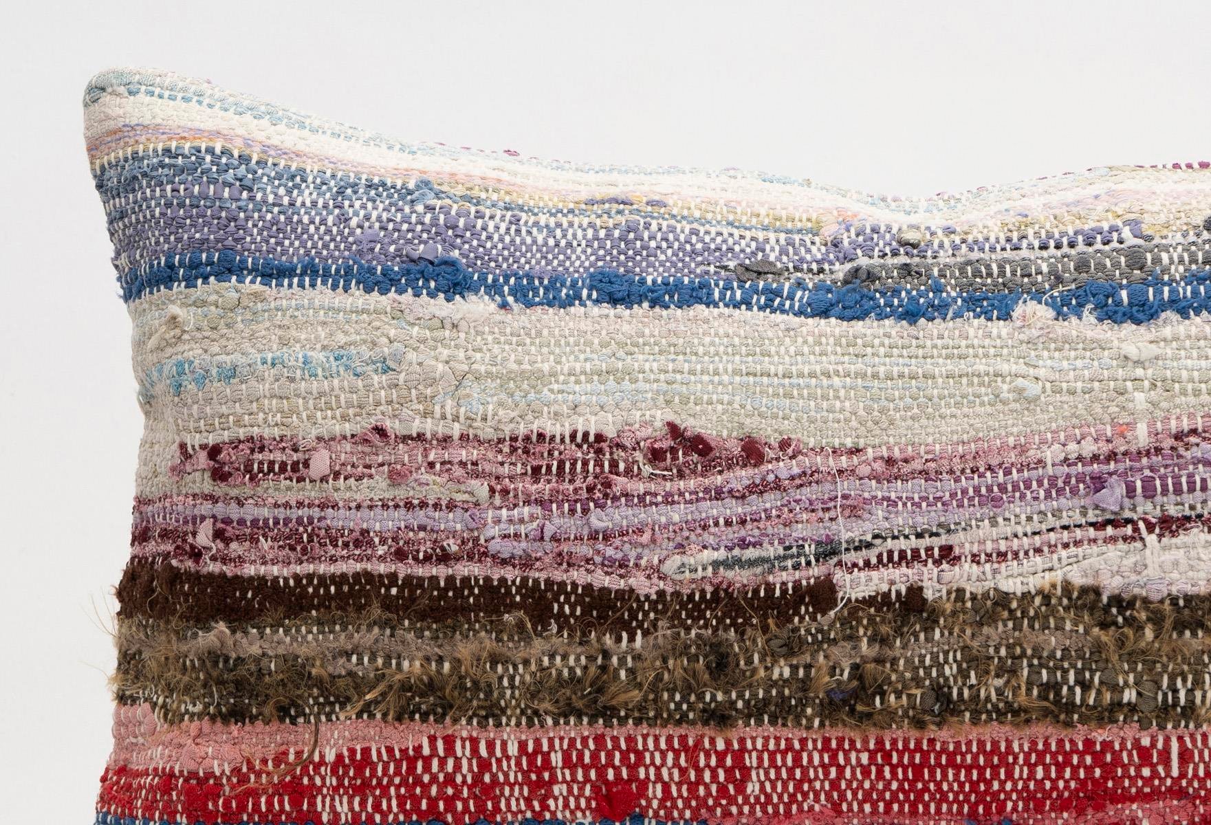 12x20 inches (30x50 cm) Kilim Pillow | KILIM WHOLESALE - Vintage Handmade Pillows - Vintage Handmade Kilim Rugs - It is 100% wool. Artistic and historical rugs. Old handwoven rugs. - Online hand woven rugs and kilim cushions sales. Shipping to a