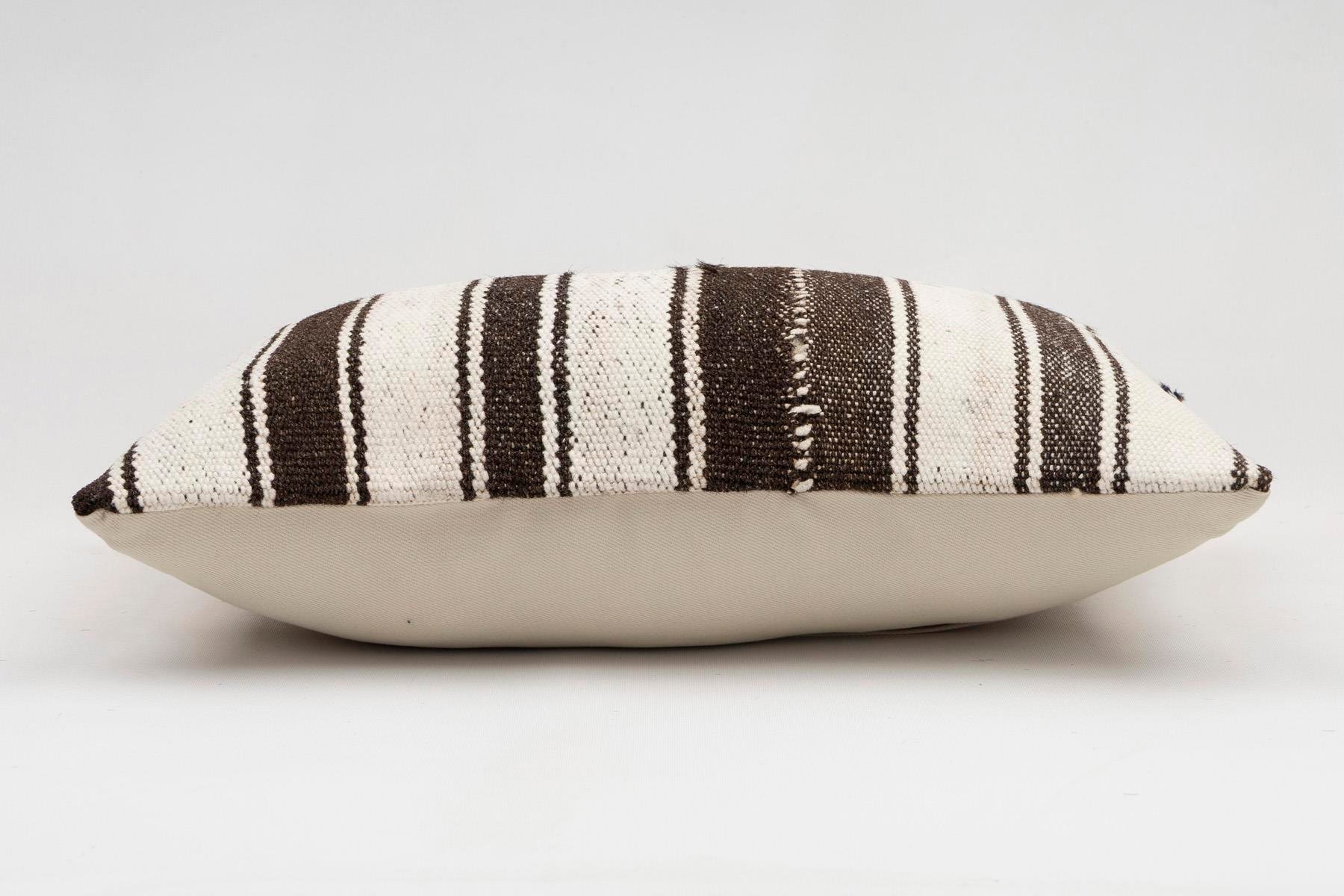 12x20 inches (30x50 cm) Kilim Pillow | KILIM WHOLESALE - Vintage Handmade Pillows - Vintage Handmade Kilim Rugs - It is 100% wool. Artistic and historical rugs. Old handwoven rugs. - Online hand woven rugs and kilim cushions sales. Shipping to a