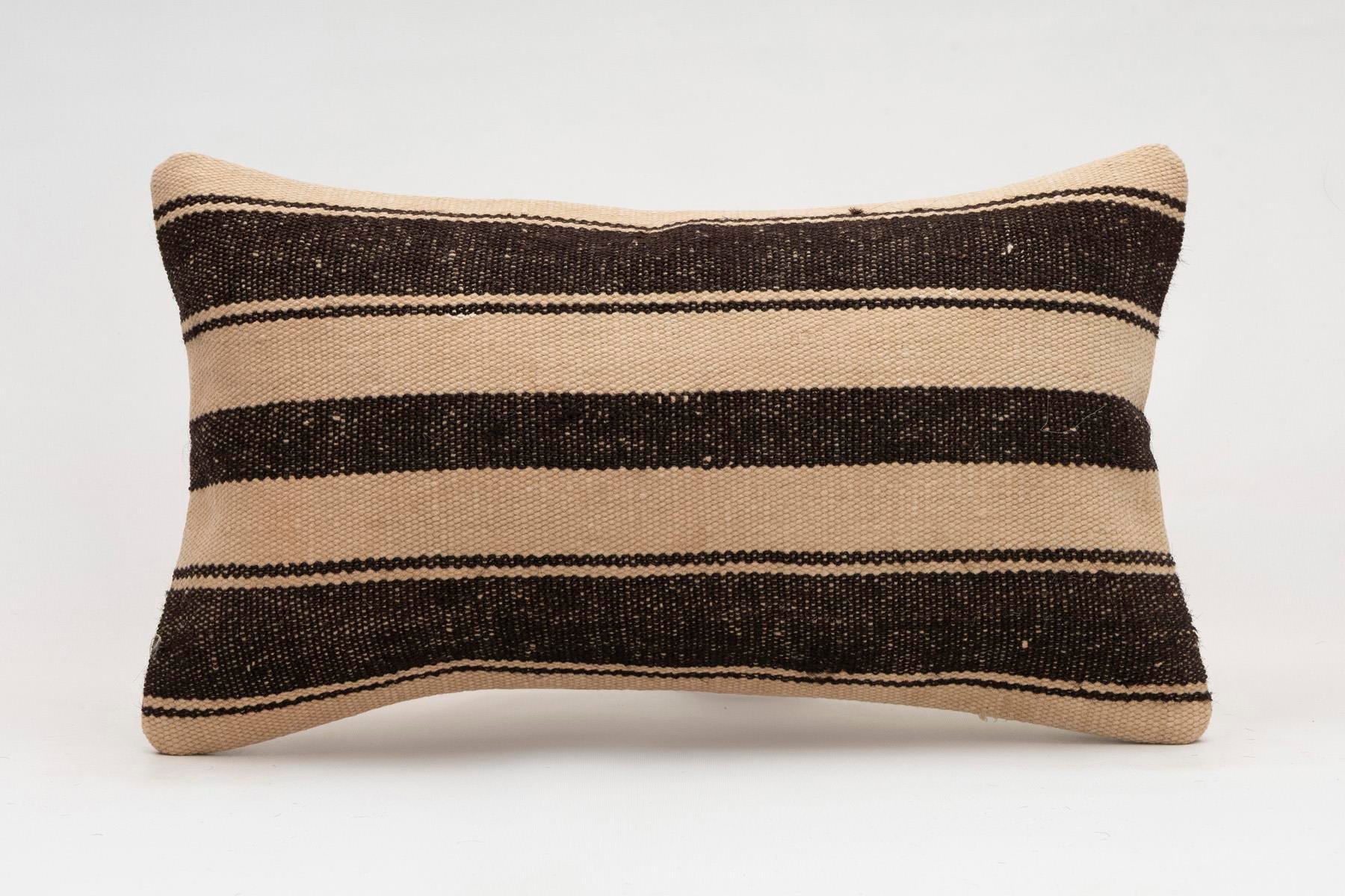 12x20 inches (30x50 cm) Kilim Pillow | KILIM WHOLESALE - Vintage Handmade Pillows - Vintage Handmade Kilim Rugs - It is 100% wool. Artistic and historical rugs. Old handwoven rugs. - Online hand woven rugs and kilim cushions sales. Shipping to a