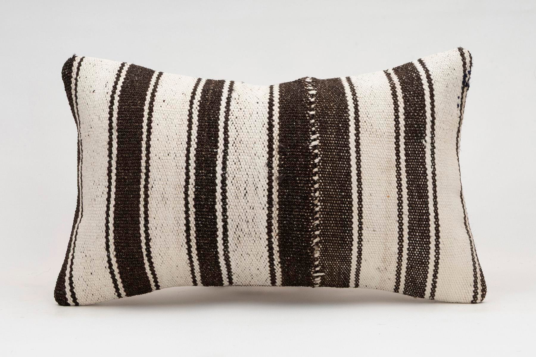12x20 inches (30x50 cm) Kilim Pillow | KILIM WHOLESALE - Vintage Handmade Pillows - Vintage Handmade Kilim Rugs - It is 100% wool. Artistic and historical rugs. Old handwoven rugs. - Online hand woven rugs and kilim cushions sales. Shipping to a