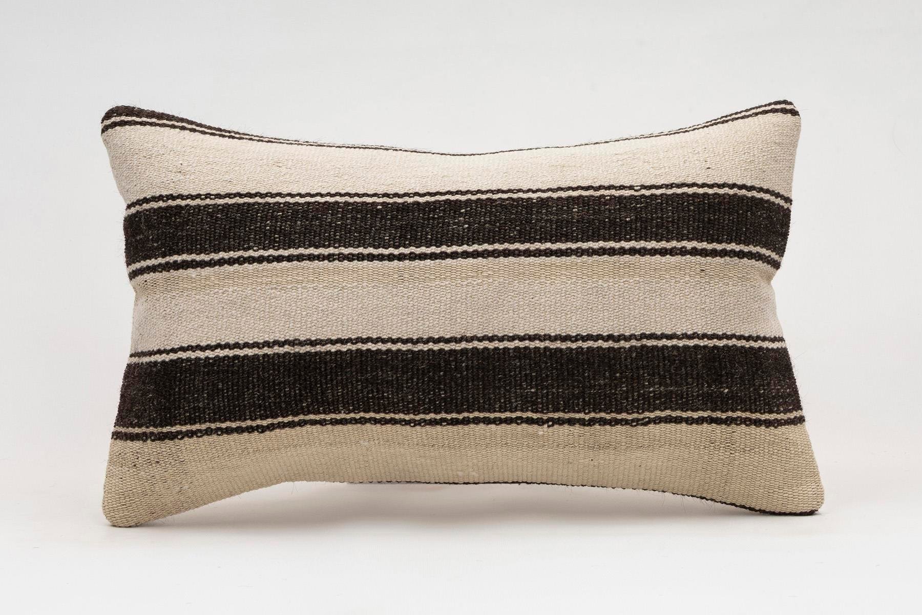 12x20 inches (30x50 cm) Kilim Pillow | KILIM WHOLESALE - Vintage Handmade Pillows - Vintage Handmade Kilim Rugs - It is 100% wool. Artistic and historical rugs. Old handwoven rugs. - Online hand woven rugs and kilim cushions sales. Shipping to a