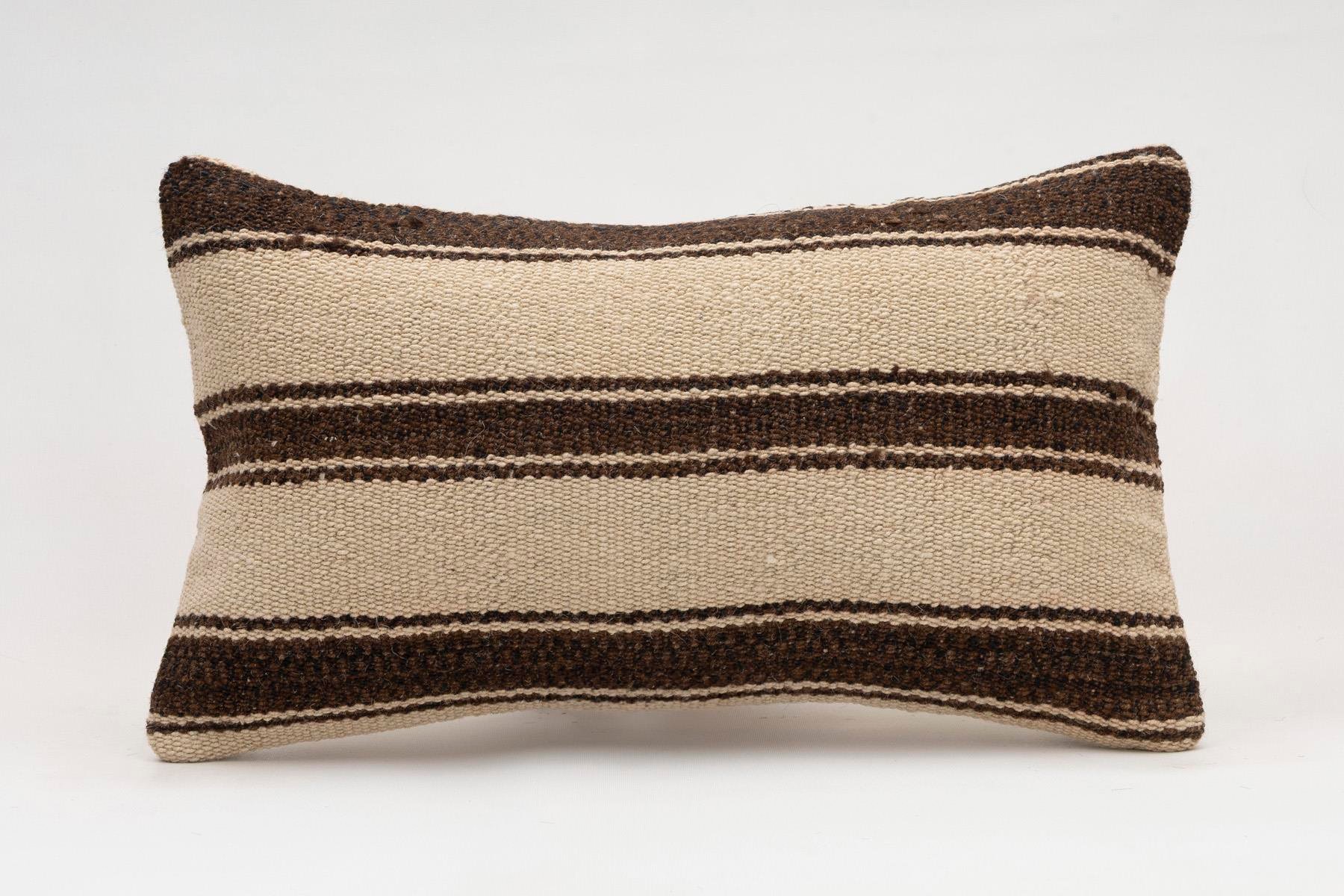 12x20 inches (30x50 cm) Kilim Pillow | KILIM WHOLESALE - Vintage Handmade Pillows - Vintage Handmade Kilim Rugs - It is 100% wool. Artistic and historical rugs. Old handwoven rugs. - Online hand woven rugs and kilim cushions sales. Shipping to a