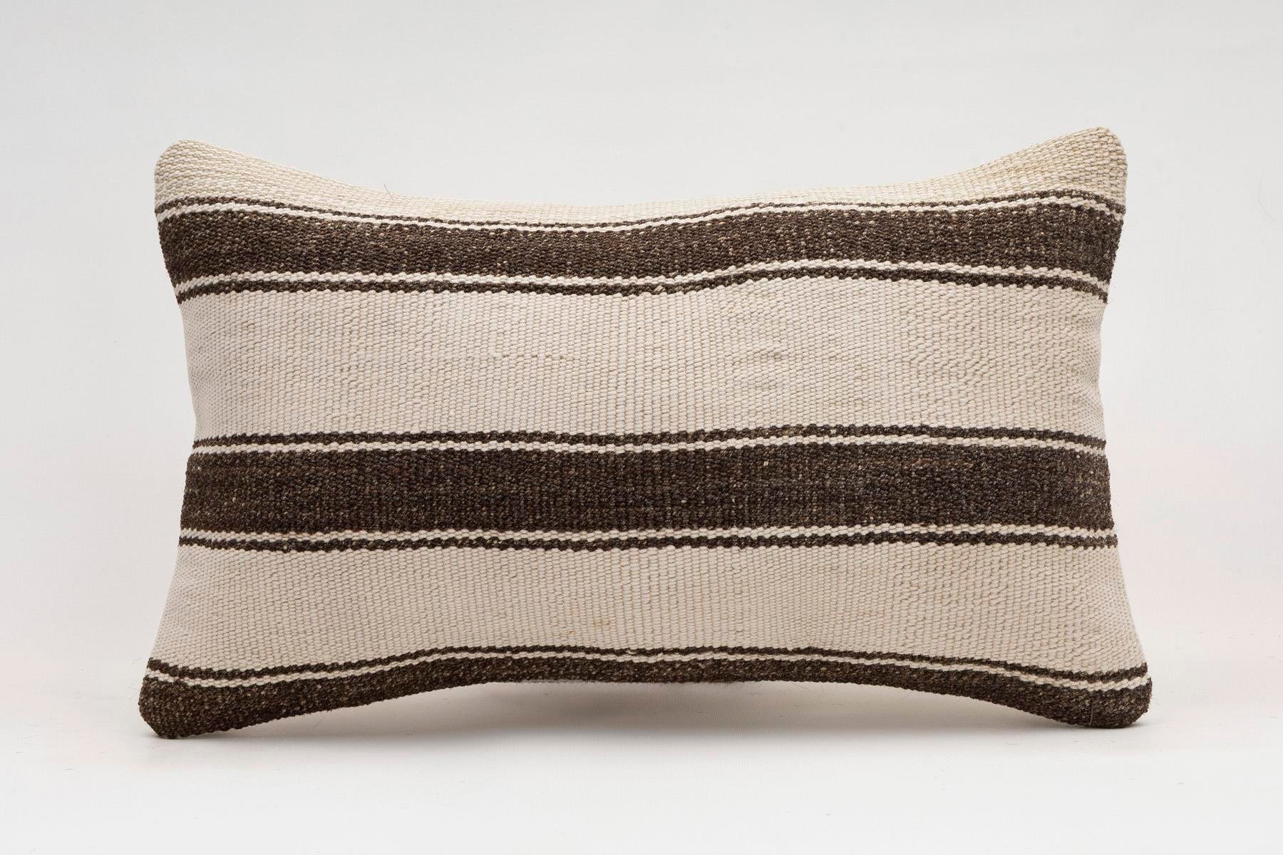 12x20 inches (30x50 cm) Kilim Pillow | KILIM WHOLESALE - Vintage Handmade Pillows - Vintage Handmade Kilim Rugs - It is 100% wool. Artistic and historical rugs. Old handwoven rugs. - Online hand woven rugs and kilim cushions sales. Shipping to a