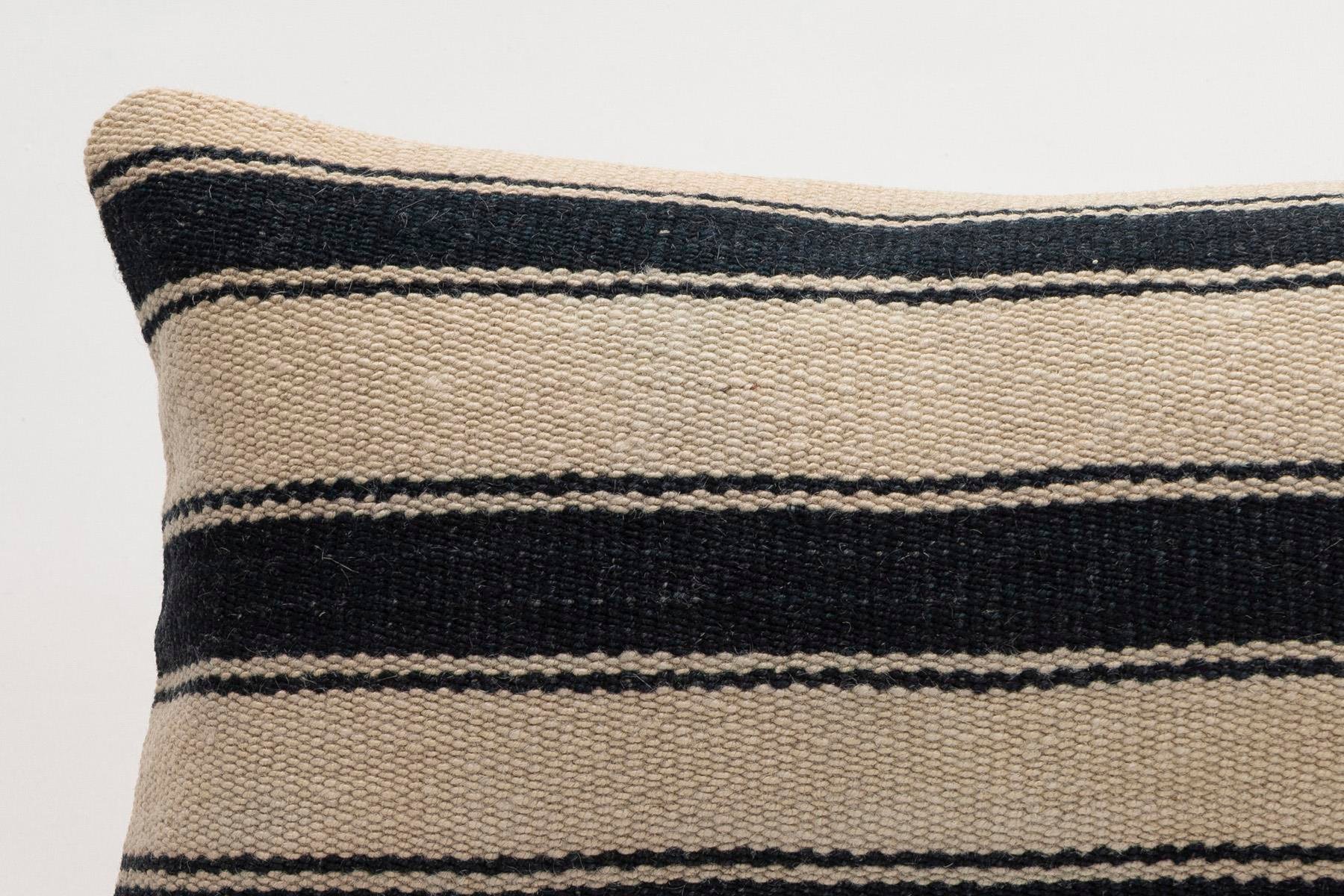 12x20 inches (30x50 cm) Kilim Pillow | KILIM WHOLESALE - Vintage Handmade Pillows - Vintage Handmade Kilim Rugs - It is 100% wool. Artistic and historical rugs. Old handwoven rugs. - Online hand woven rugs and kilim cushions sales. Shipping to a