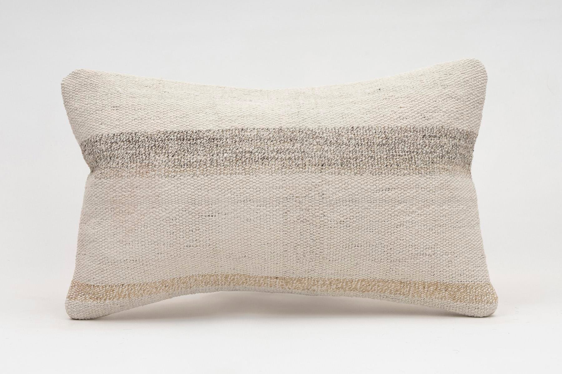 12x20 inches (30x50 cm) Kilim Pillow | KILIM WHOLESALE - Vintage Handmade Pillows - Vintage Handmade Kilim Rugs - It is 100% wool. Artistic and historical rugs. Old handwoven rugs. - Online hand woven rugs and kilim cushions sales. Shipping to a