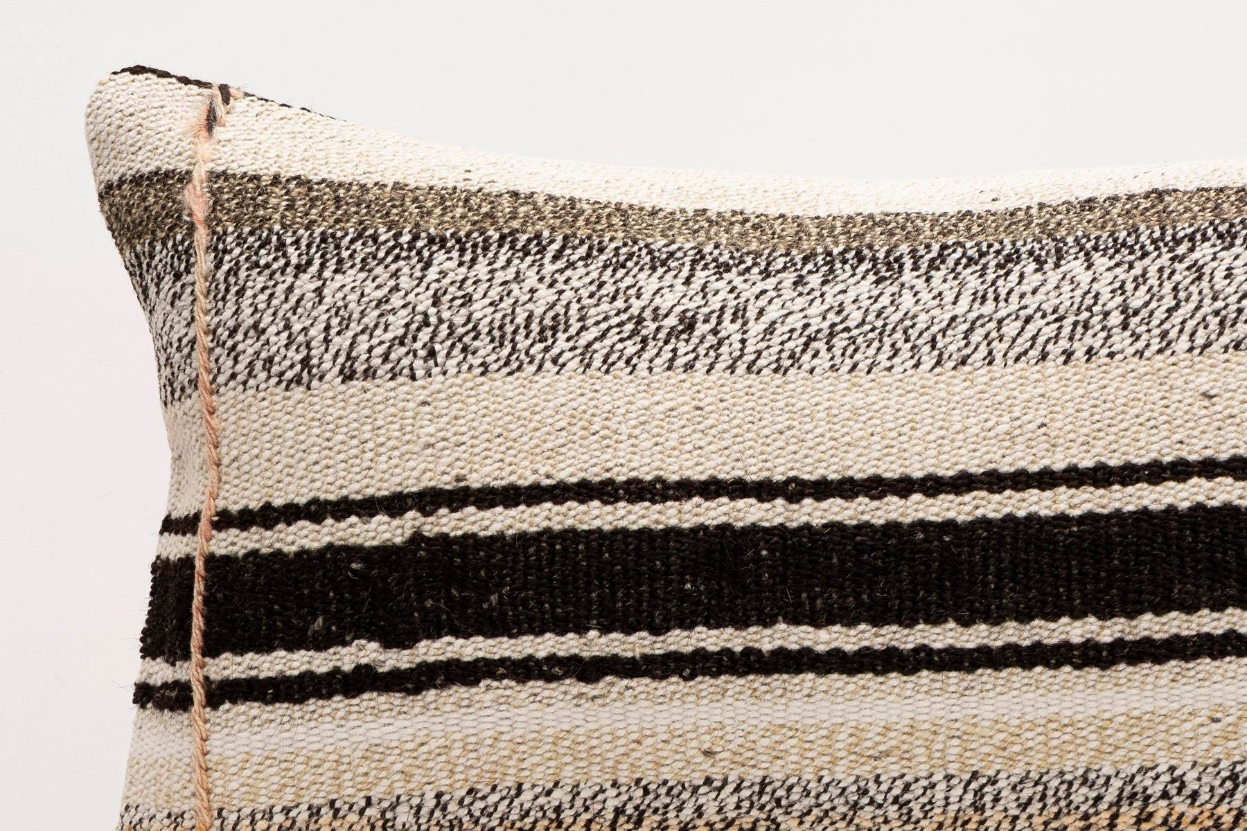 12x20 inches (30x50 cm) Kilim Pillow | KILIM WHOLESALE - Vintage Handmade Pillows - Vintage Handmade Kilim Rugs - It is 100% wool. Artistic and historical rugs. Old handwoven rugs. - Online hand woven rugs and kilim cushions sales. Shipping to a