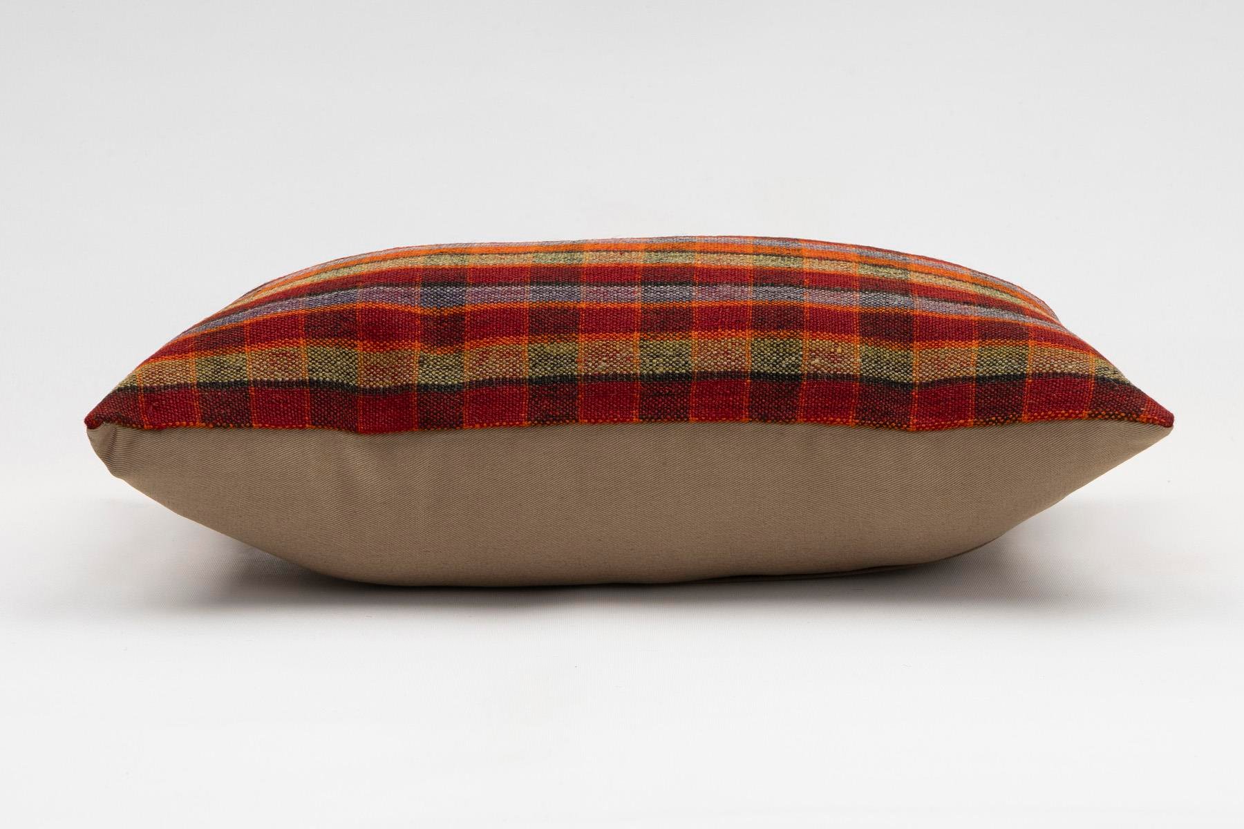 12x20 inches (30x50 cm) Kilim Pillow | KILIM WHOLESALE - Vintage Handmade Pillows - Vintage Handmade Kilim Rugs - It is 100% wool. Artistic and historical rugs. Old handwoven rugs. - Online hand woven rugs and kilim cushions sales. Shipping to a