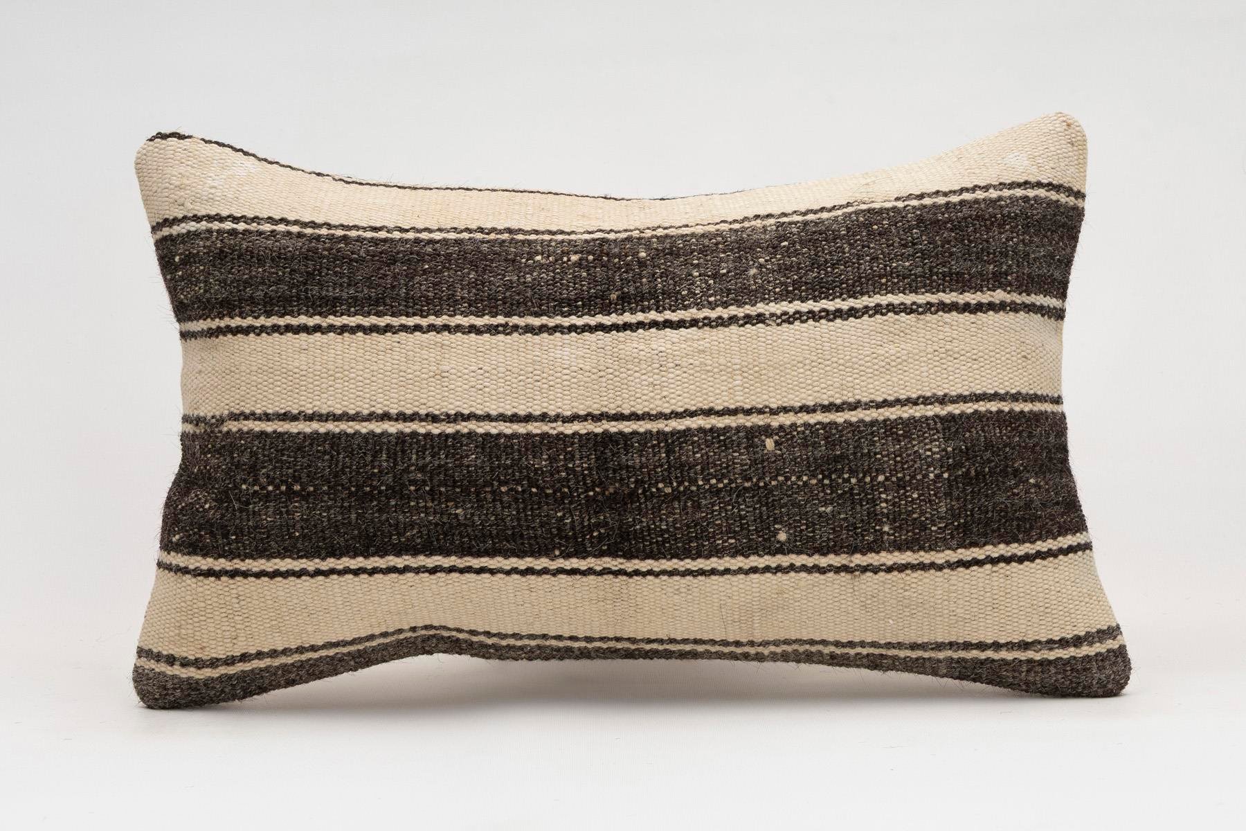 12x20 inches (30x50 cm) Kilim Pillow | KILIM WHOLESALE - Vintage Handmade Pillows - Vintage Handmade Kilim Rugs - It is 100% wool. Artistic and historical rugs. Old handwoven rugs. - Online hand woven rugs and kilim cushions sales. Shipping to a