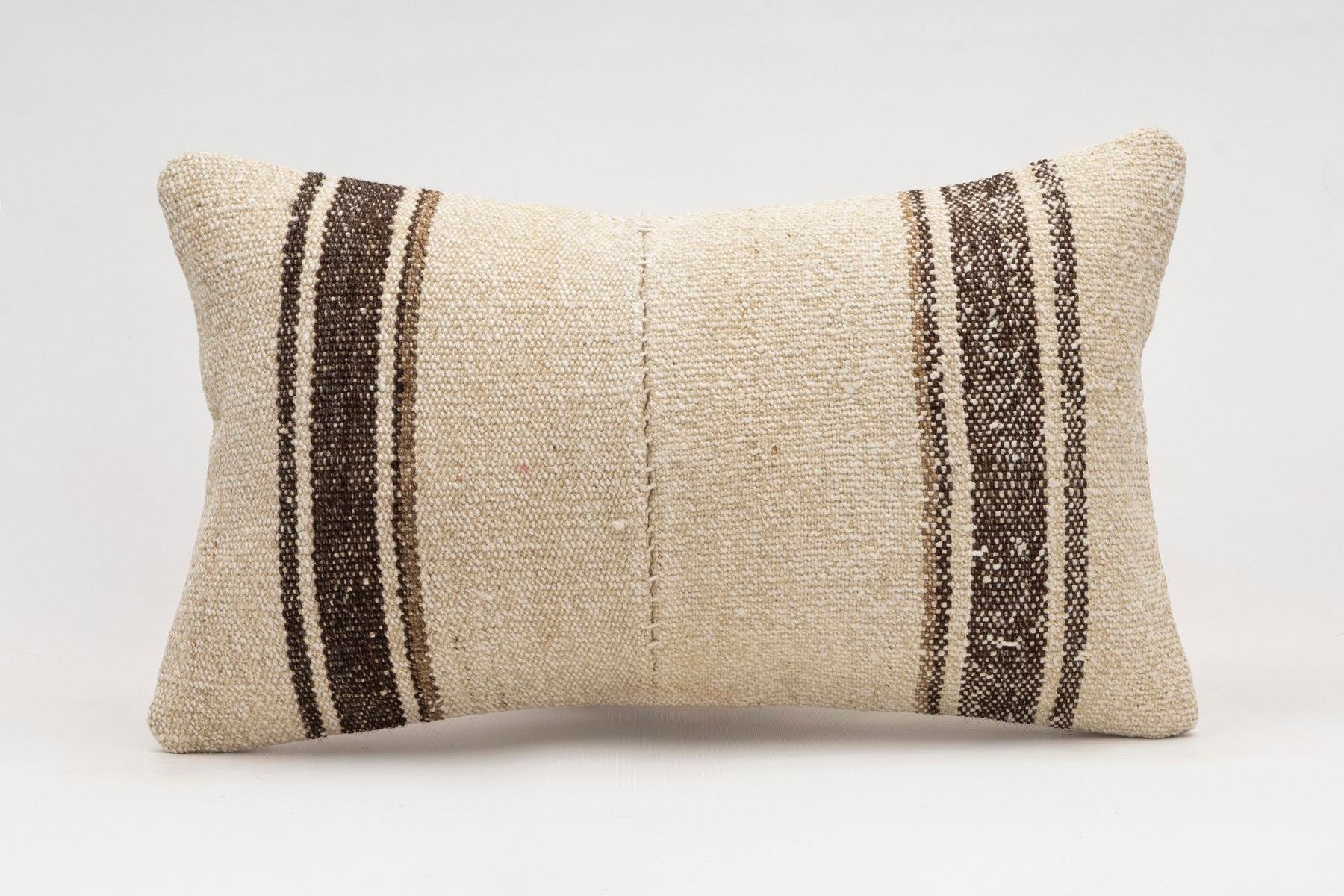 12x20 inches (30x50 cm) Kilim Pillow | KILIM WHOLESALE - Vintage Handmade Pillows - Vintage Handmade Kilim Rugs - It is 100% wool. Artistic and historical rugs. Old handwoven rugs. - Online hand woven rugs and kilim cushions sales. Shipping to a