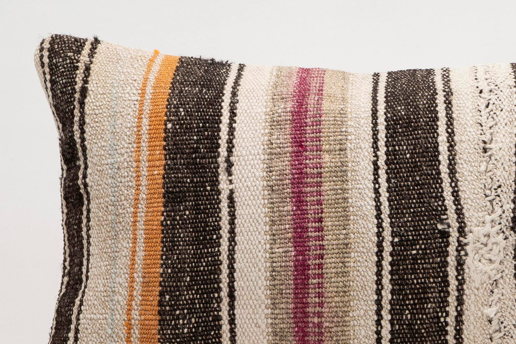 12x20 inches (30x50 cm) Kilim Pillow | KILIM WHOLESALE - Vintage Handmade Pillows - Vintage Handmade Kilim Rugs - It is 100% wool. Artistic and historical rugs. Old handwoven rugs. - Online hand woven rugs and kilim cushions sales. Shipping to a