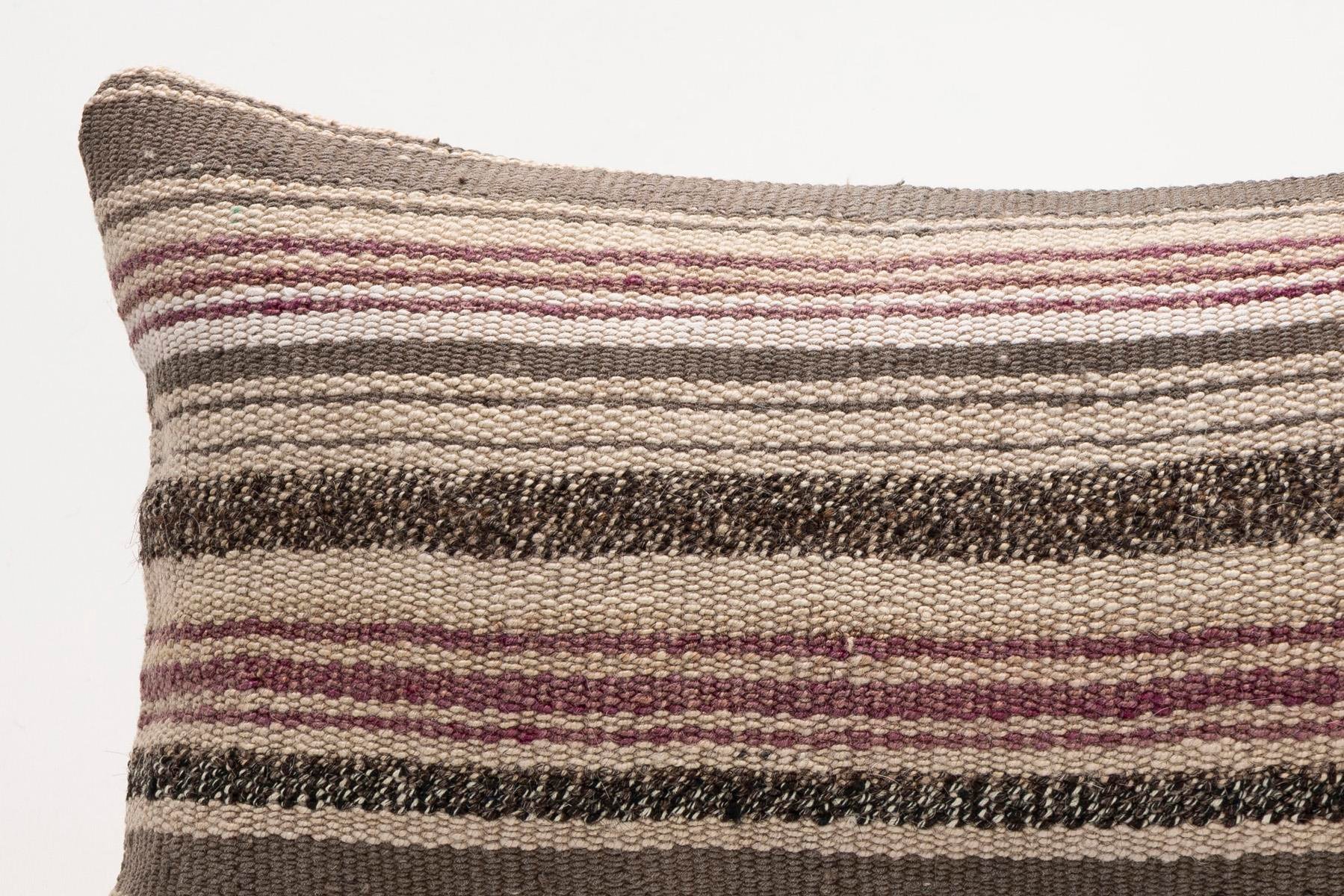 12x20 inches (30x50 cm) Kilim Pillow | KILIM WHOLESALE - Vintage Handmade Pillows - Vintage Handmade Kilim Rugs - It is 100% wool. Artistic and historical rugs. Old handwoven rugs. - Online hand woven rugs and kilim cushions sales. Shipping to a