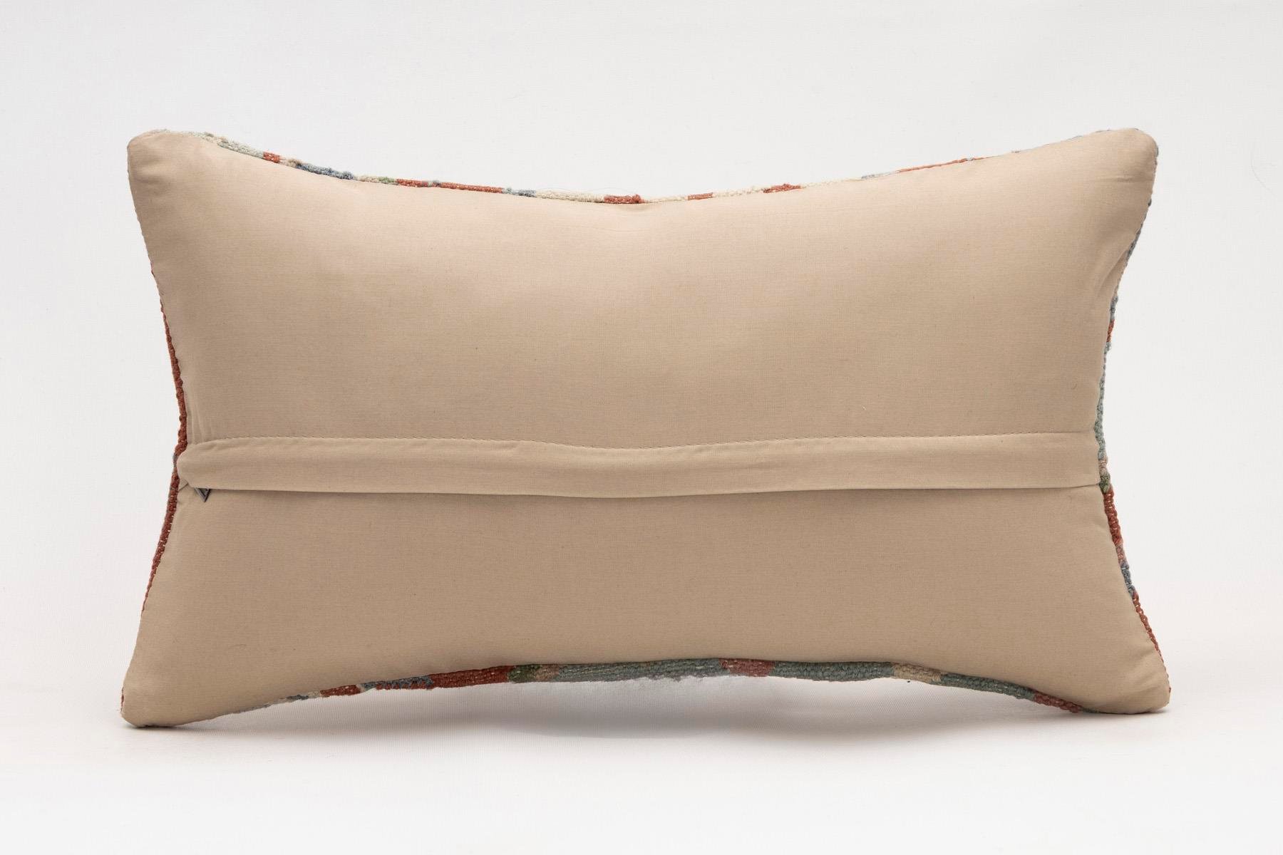 12x20 inches (30x50 cm) Kilim Pillow | KILIM WHOLESALE - Vintage Handmade Pillows - Vintage Handmade Kilim Rugs - It is 100% wool. Artistic and historical rugs. Old handwoven rugs. - Online hand woven rugs and kilim cushions sales. Shipping to a