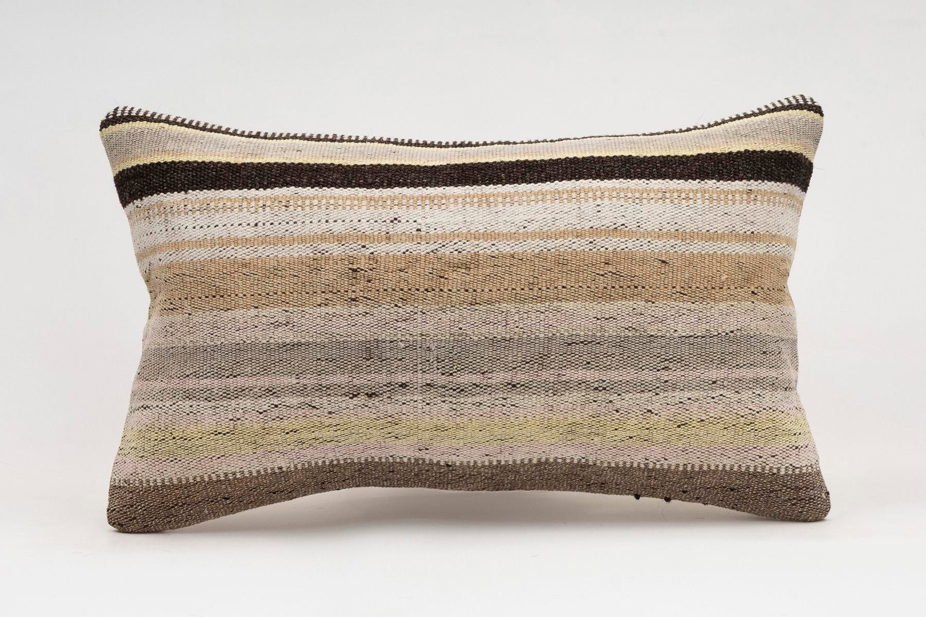12x20 inches (30x50 cm) Kilim Pillow | KILIM WHOLESALE - Vintage Handmade Pillows - Vintage Handmade Kilim Rugs - It is 100% wool. Artistic and historical rugs. Old handwoven rugs. - Online hand woven rugs and kilim cushions sales. Shipping to a