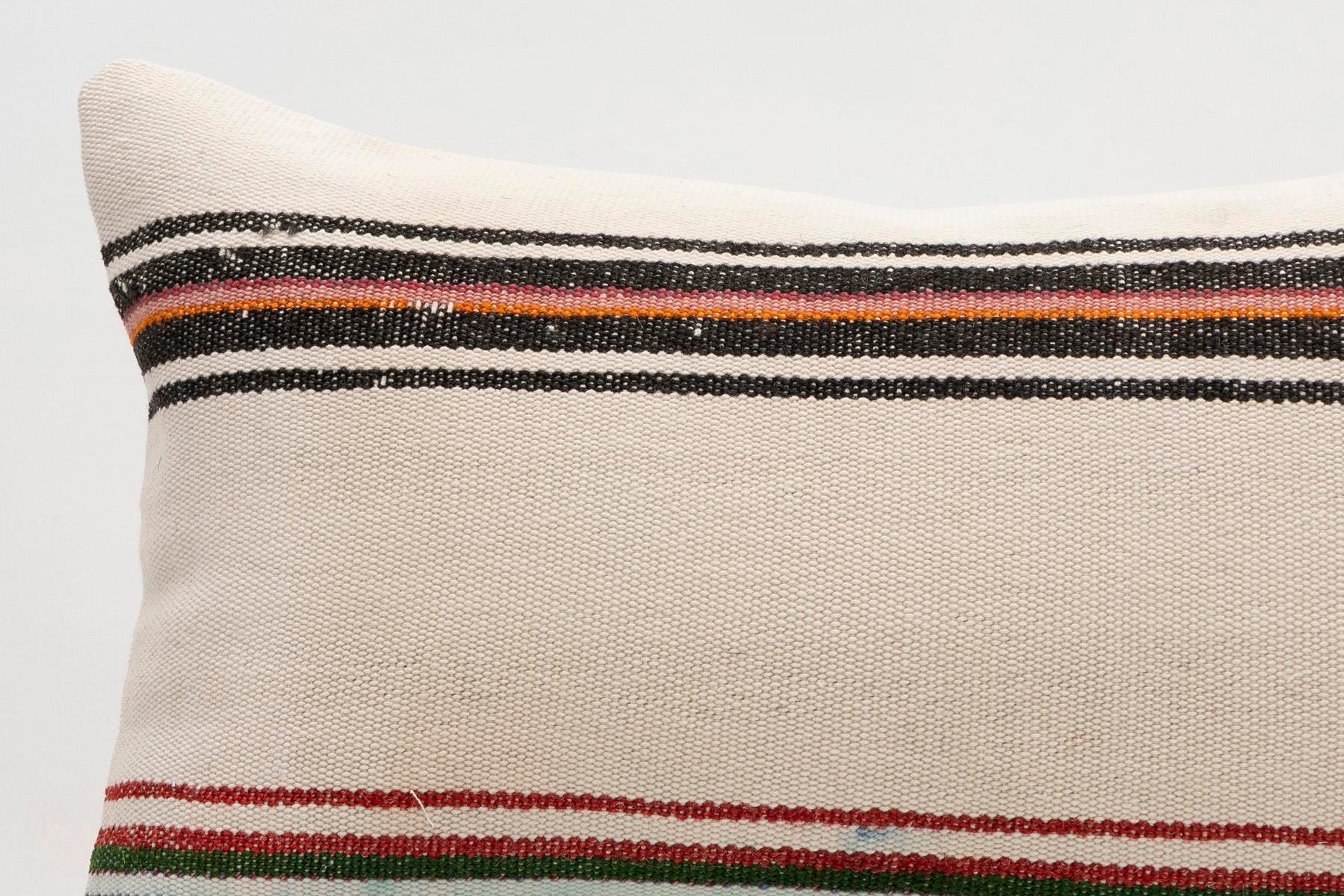 12x20 inches (30x50 cm) Kilim Pillow | KILIM WHOLESALE - Vintage Handmade Pillows - Vintage Handmade Kilim Rugs - It is 100% wool. Artistic and historical rugs. Old handwoven rugs. - Online hand woven rugs and kilim cushions sales. Shipping to a