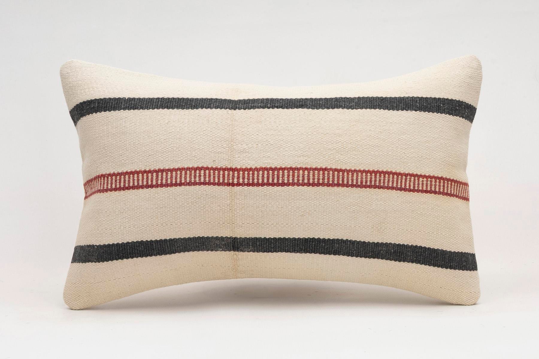 12x20 inches (30x50 cm) Kilim Pillow | KILIM WHOLESALE - Vintage Handmade Pillows - Vintage Handmade Kilim Rugs - It is 100% wool. Artistic and historical rugs. Old handwoven rugs. - Online hand woven rugs and kilim cushions sales. Shipping to a