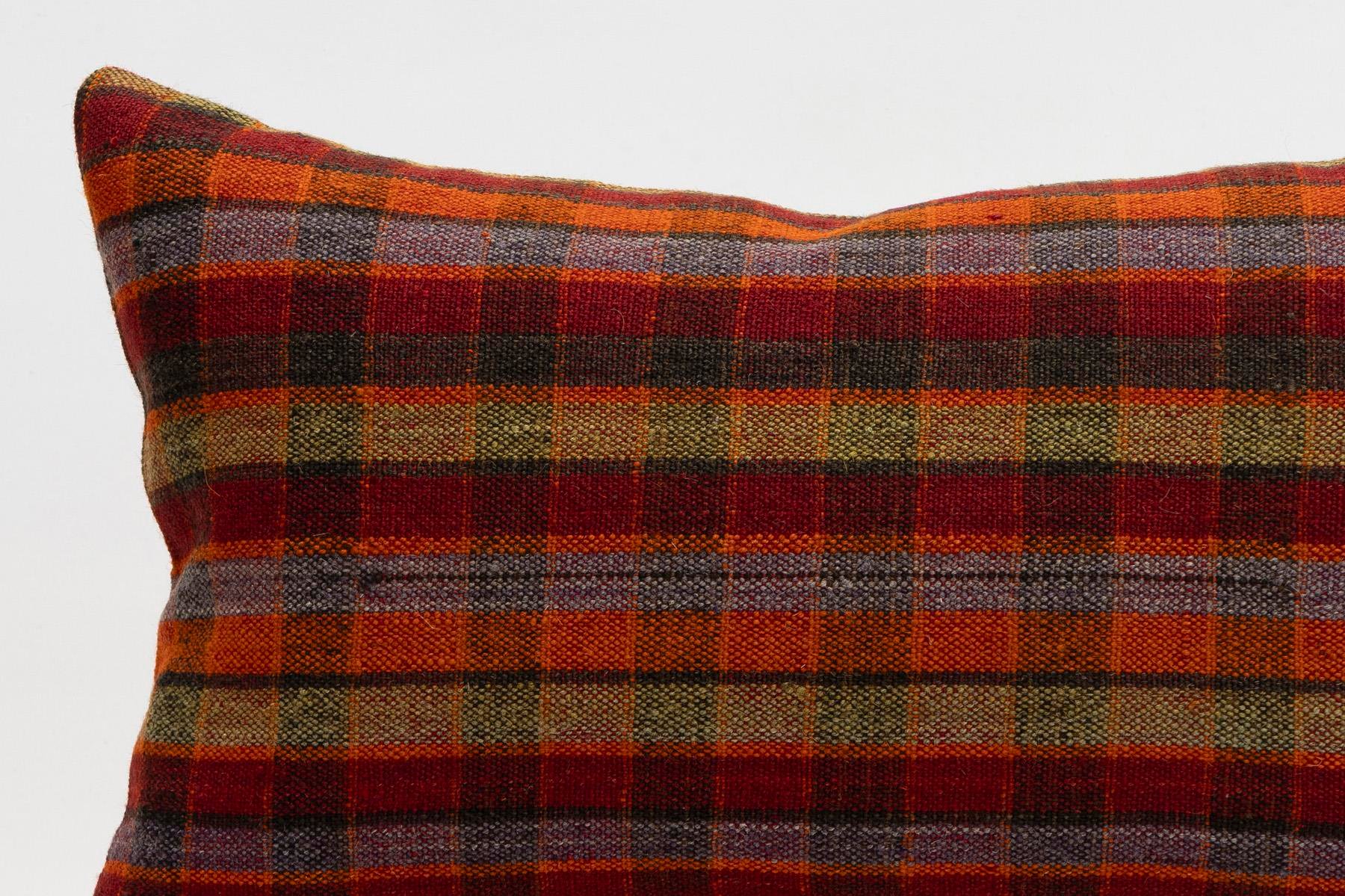 12x20 inches (30x50 cm) Kilim Pillow | KILIM WHOLESALE - Vintage Handmade Pillows - Vintage Handmade Kilim Rugs - It is 100% wool. Artistic and historical rugs. Old handwoven rugs. - Online hand woven rugs and kilim cushions sales. Shipping to a