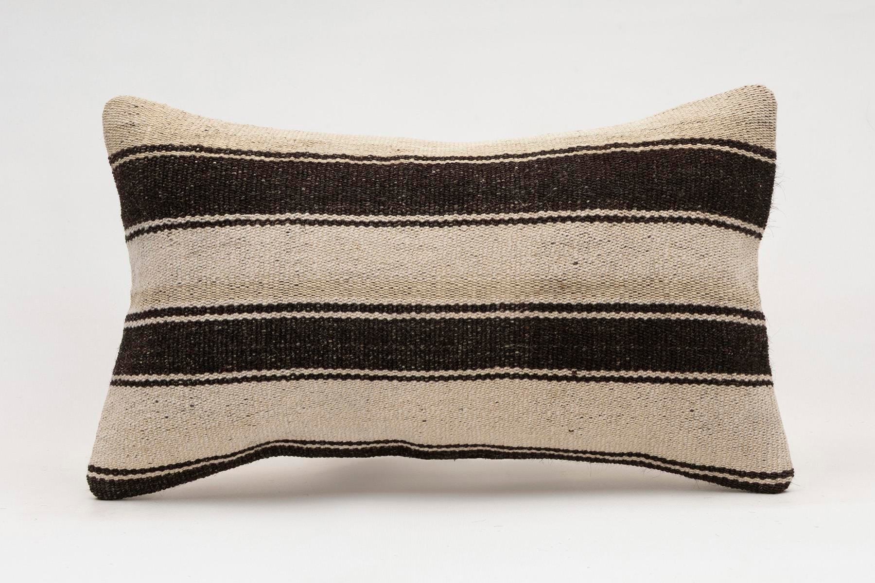 12x20 inches (30x50 cm) Kilim Pillow | KILIM WHOLESALE - Vintage Handmade Pillows - Vintage Handmade Kilim Rugs - It is 100% wool. Artistic and historical rugs. Old handwoven rugs. - Online hand woven rugs and kilim cushions sales. Shipping to a