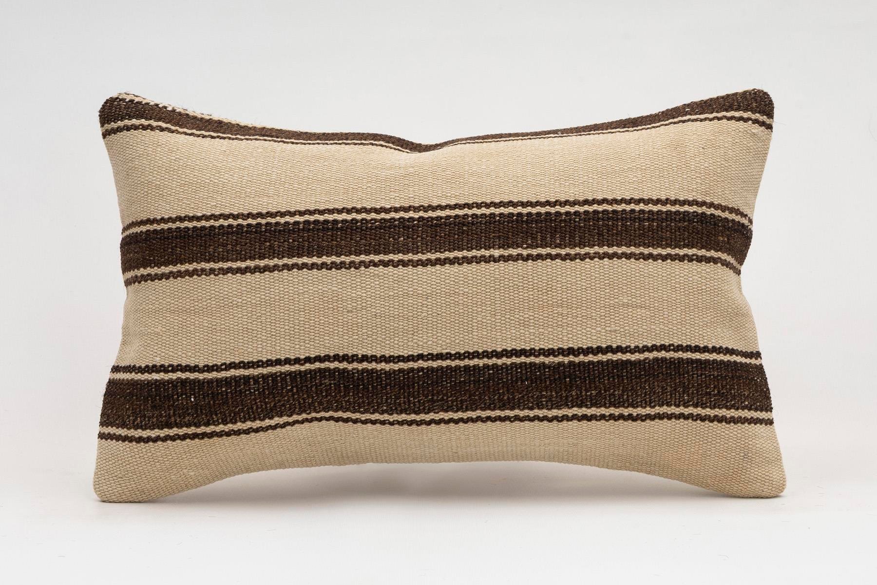 12x20 inches (30x50 cm) Kilim Pillow | KILIM WHOLESALE - Vintage Handmade Pillows - Vintage Handmade Kilim Rugs - It is 100% wool. Artistic and historical rugs. Old handwoven rugs. - Online hand woven rugs and kilim cushions sales. Shipping to a