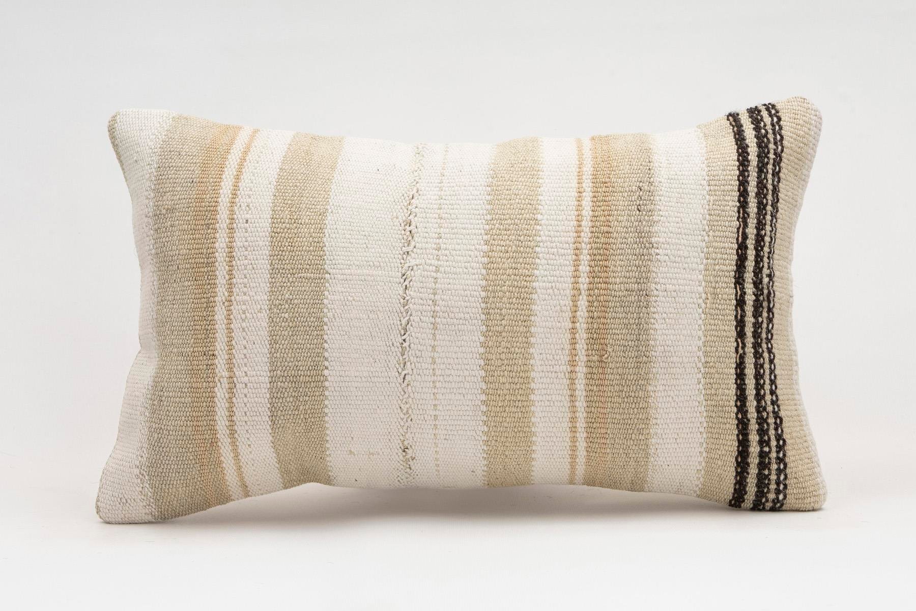 12x20 inches (30x50 cm) Kilim Pillow | KILIM WHOLESALE - Vintage Handmade Pillows - Vintage Handmade Kilim Rugs - It is 100% wool. Artistic and historical rugs. Old handwoven rugs. - Online hand woven rugs and kilim cushions sales. Shipping to a