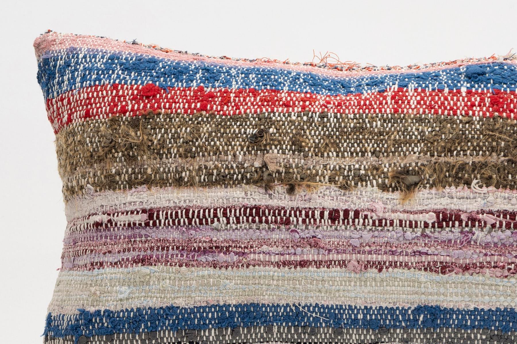 12x20 inches (30x50 cm) Kilim Pillow | KILIM WHOLESALE - Vintage Handmade Pillows - Vintage Handmade Kilim Rugs - It is 100% wool. Artistic and historical rugs. Old handwoven rugs. - Online hand woven rugs and kilim cushions sales. Shipping to a