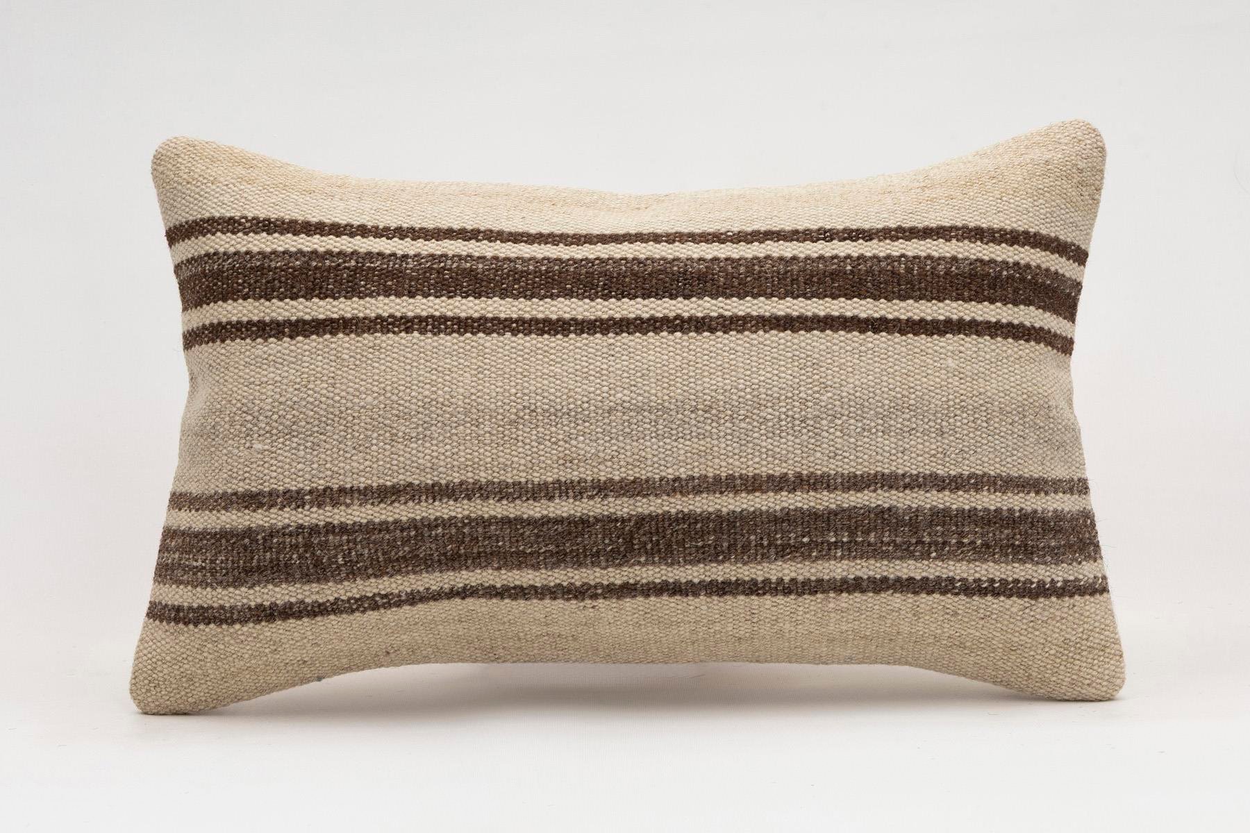 12x20 inches (30x50 cm) Kilim Pillow | KILIM WHOLESALE - Vintage Handmade Pillows - Vintage Handmade Kilim Rugs - It is 100% wool. Artistic and historical rugs. Old handwoven rugs. - Online hand woven rugs and kilim cushions sales. Shipping to a