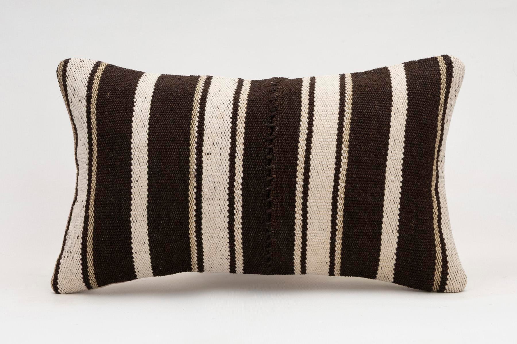 12x20 inches (30x50 cm) Kilim Pillow | KILIM WHOLESALE - Vintage Handmade Pillows - Vintage Handmade Kilim Rugs - It is 100% wool. Artistic and historical rugs. Old handwoven rugs. - Online hand woven rugs and kilim cushions sales. Shipping to a