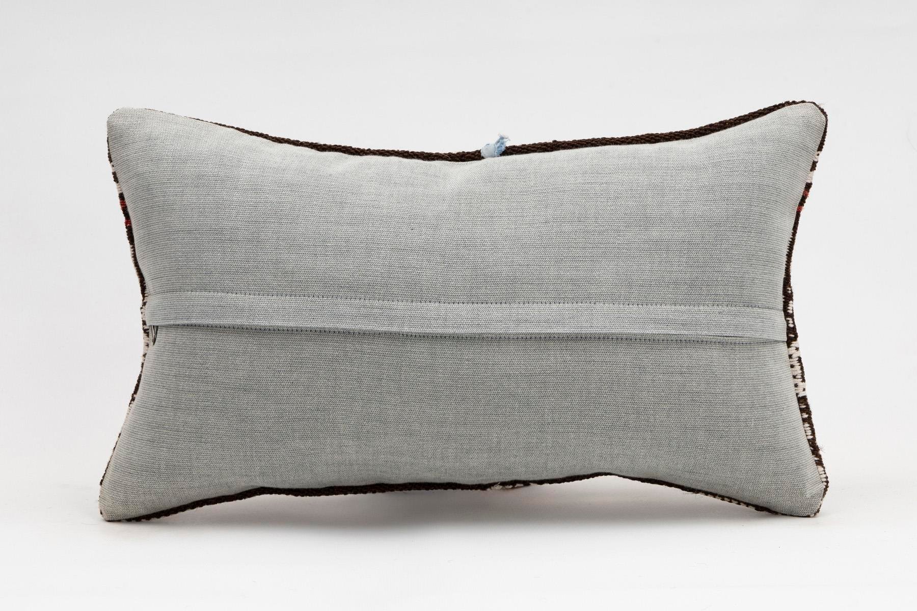 12x20 inches (30x50 cm) Kilim Pillow | KILIM WHOLESALE - Vintage Handmade Pillows - Vintage Handmade Kilim Rugs - It is 100% wool. Artistic and historical rugs. Old handwoven rugs. - Online hand woven rugs and kilim cushions sales. Shipping to a