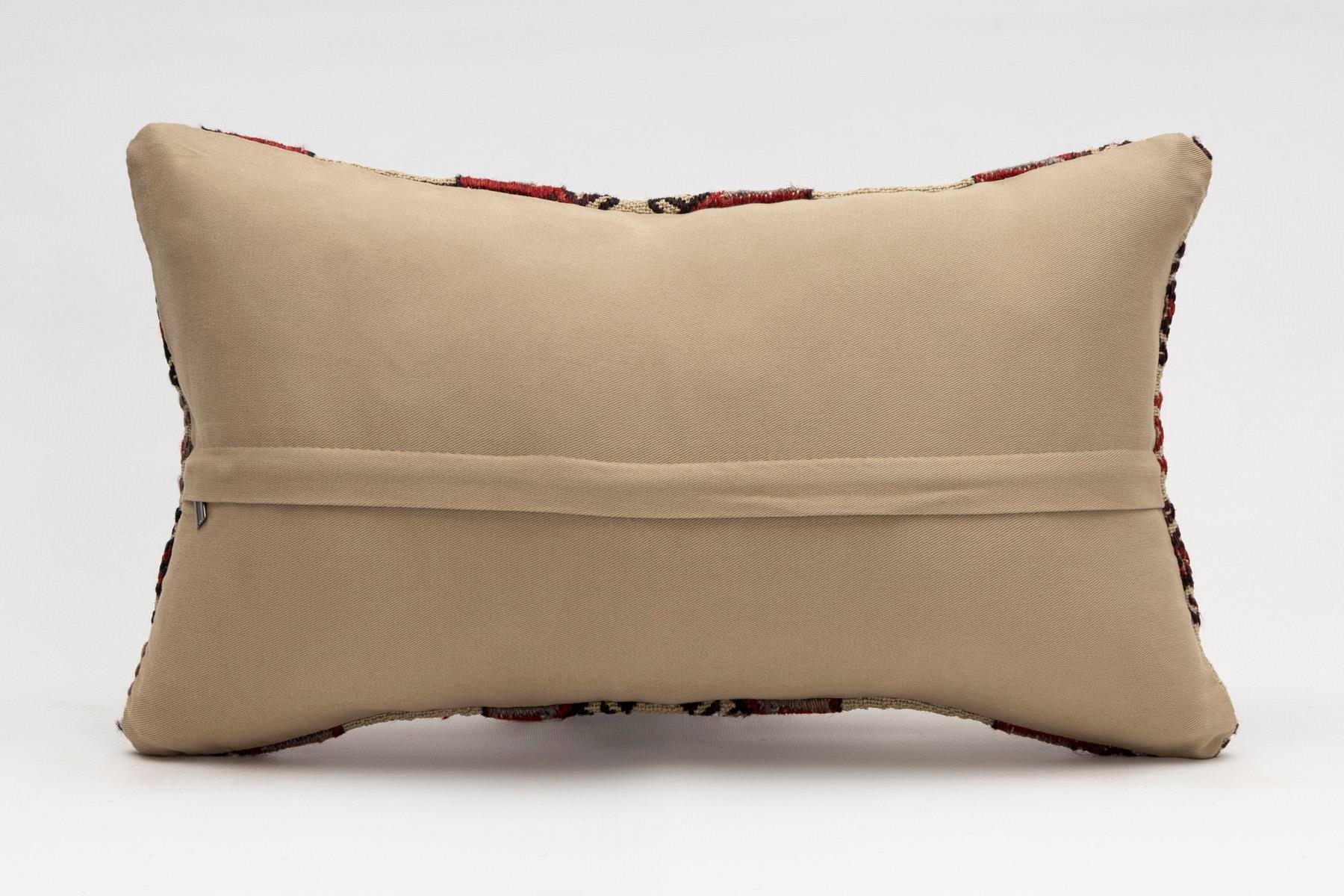 12x20 inches (30x50 cm) Kilim Pillow | KILIM WHOLESALE - Vintage Handmade Pillows - Vintage Handmade Kilim Rugs - It is 100% wool. Artistic and historical rugs. Old handwoven rugs. - Online hand woven rugs and kilim cushions sales. Shipping to a