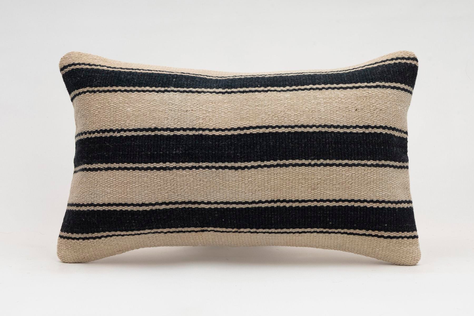 12x20 inches (30x50 cm) Kilim Pillow | KILIM WHOLESALE - Vintage Handmade Pillows - Vintage Handmade Kilim Rugs - It is 100% wool. Artistic and historical rugs. Old handwoven rugs. - Online hand woven rugs and kilim cushions sales. Shipping to a