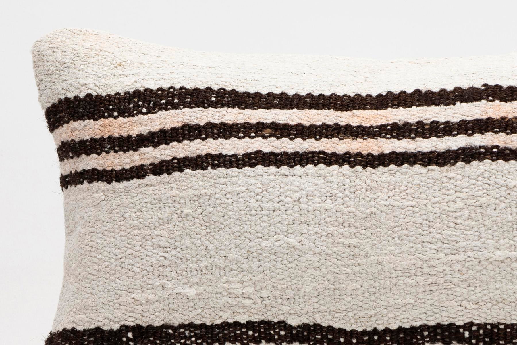 12x20 inches (30x50 cm) Kilim Pillow | KILIM WHOLESALE - Vintage Handmade Pillows - Vintage Handmade Kilim Rugs - It is 100% wool. Artistic and historical rugs. Old handwoven rugs. - Online hand woven rugs and kilim cushions sales. Shipping to a