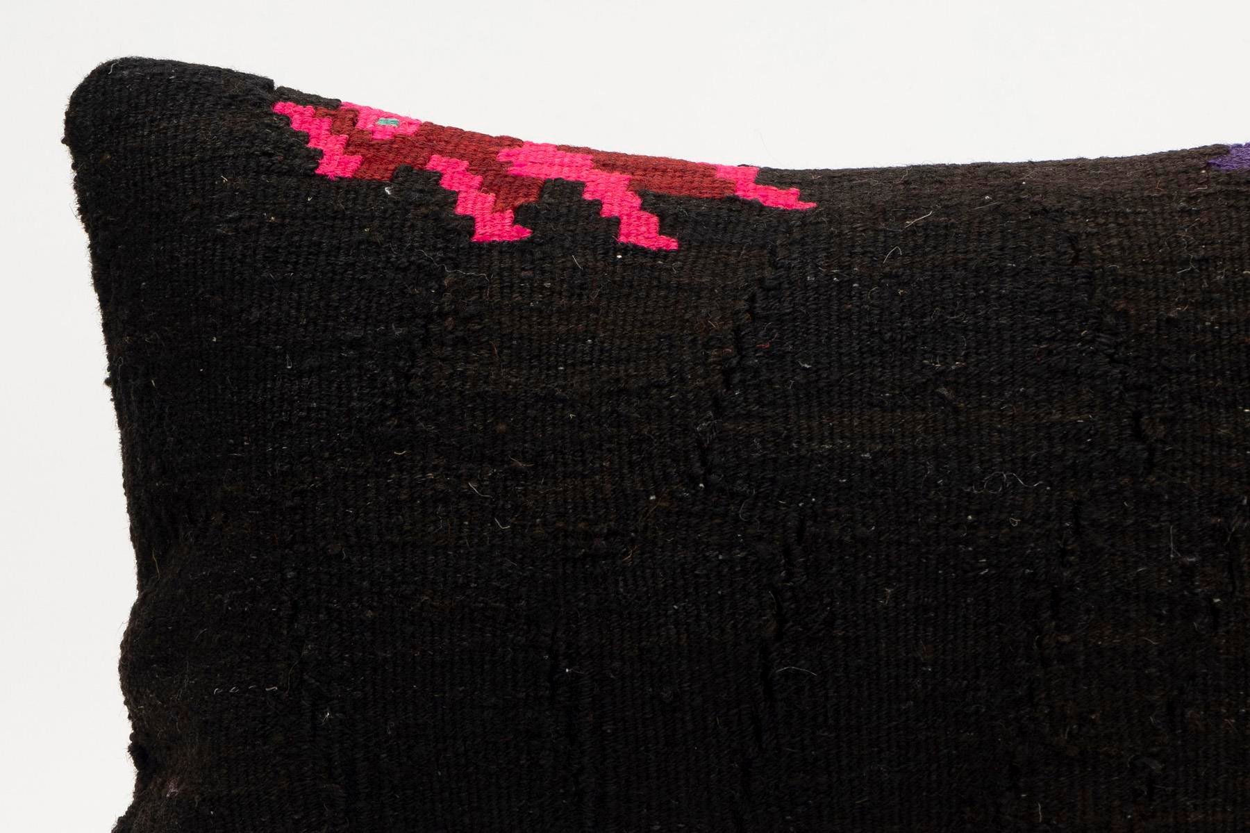 12x20 inches (30x50 cm) Kilim Pillow | KILIM WHOLESALE - Vintage Handmade Pillows - Vintage Handmade Kilim Rugs - It is 100% wool. Artistic and historical rugs. Old handwoven rugs. - Online hand woven rugs and kilim cushions sales. Shipping to a