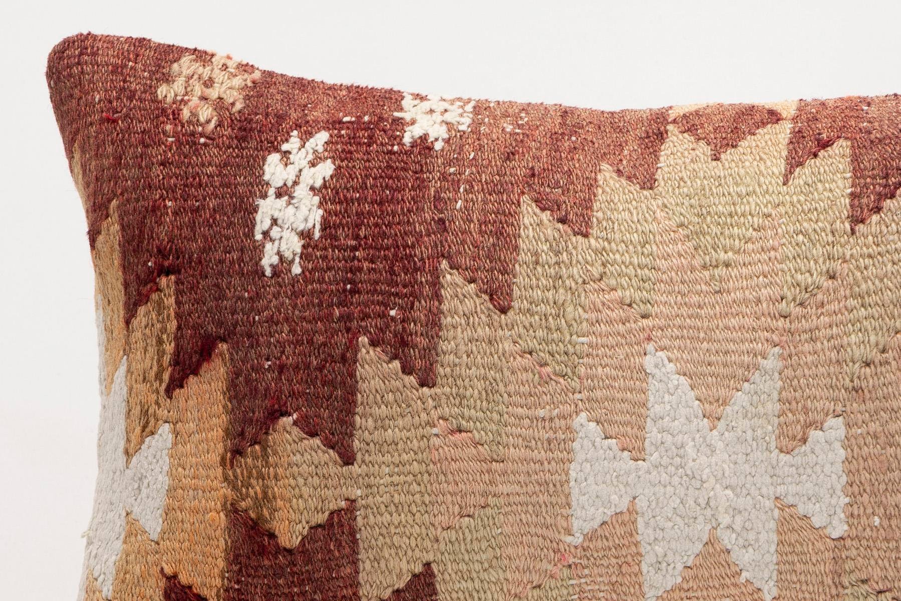 12x20 inches (30x50 cm) Kilim Pillow | KILIM WHOLESALE - Vintage Handmade Pillows - Vintage Handmade Kilim Rugs - It is 100% wool. Artistic and historical rugs. Old handwoven rugs. - Online hand woven rugs and kilim cushions sales. Shipping to a