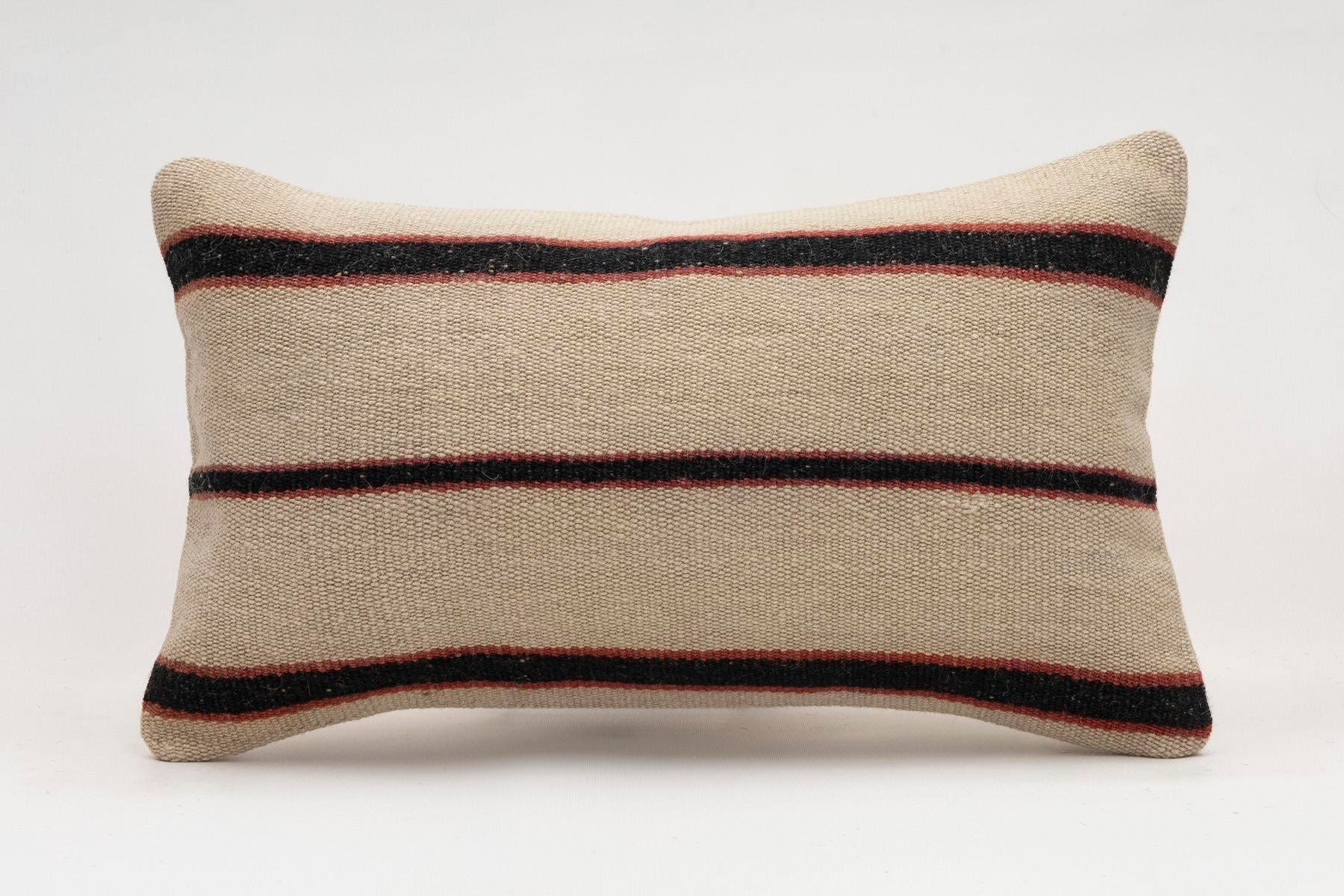 12x20 inches (30x50 cm) Kilim Pillow | KILIM WHOLESALE - Vintage Handmade Pillows - Vintage Handmade Kilim Rugs - It is 100% wool. Artistic and historical rugs. Old handwoven rugs. - Online hand woven rugs and kilim cushions sales. Shipping to a