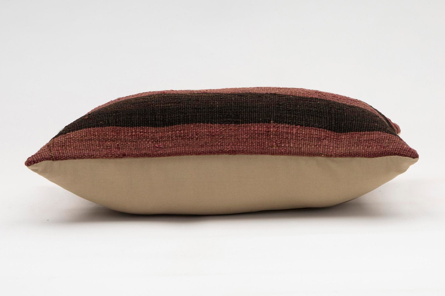 12x20 inches (30x50 cm) Kilim Pillow | KILIM WHOLESALE - Vintage Handmade Pillows - Vintage Handmade Kilim Rugs - It is 100% wool. Artistic and historical rugs. Old handwoven rugs. - Online hand woven rugs and kilim cushions sales. Shipping to a