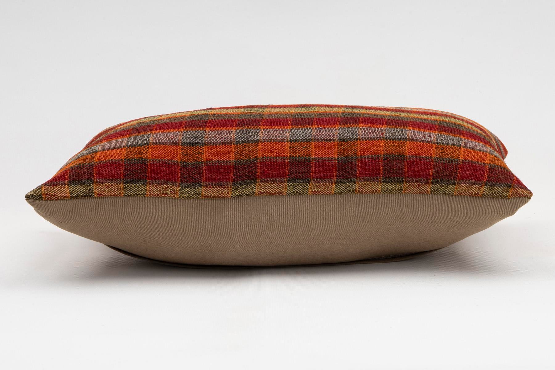 12x20 inches (30x50 cm) Kilim Pillow | KILIM WHOLESALE - Vintage Handmade Pillows - Vintage Handmade Kilim Rugs - It is 100% wool. Artistic and historical rugs. Old handwoven rugs. - Online hand woven rugs and kilim cushions sales. Shipping to a