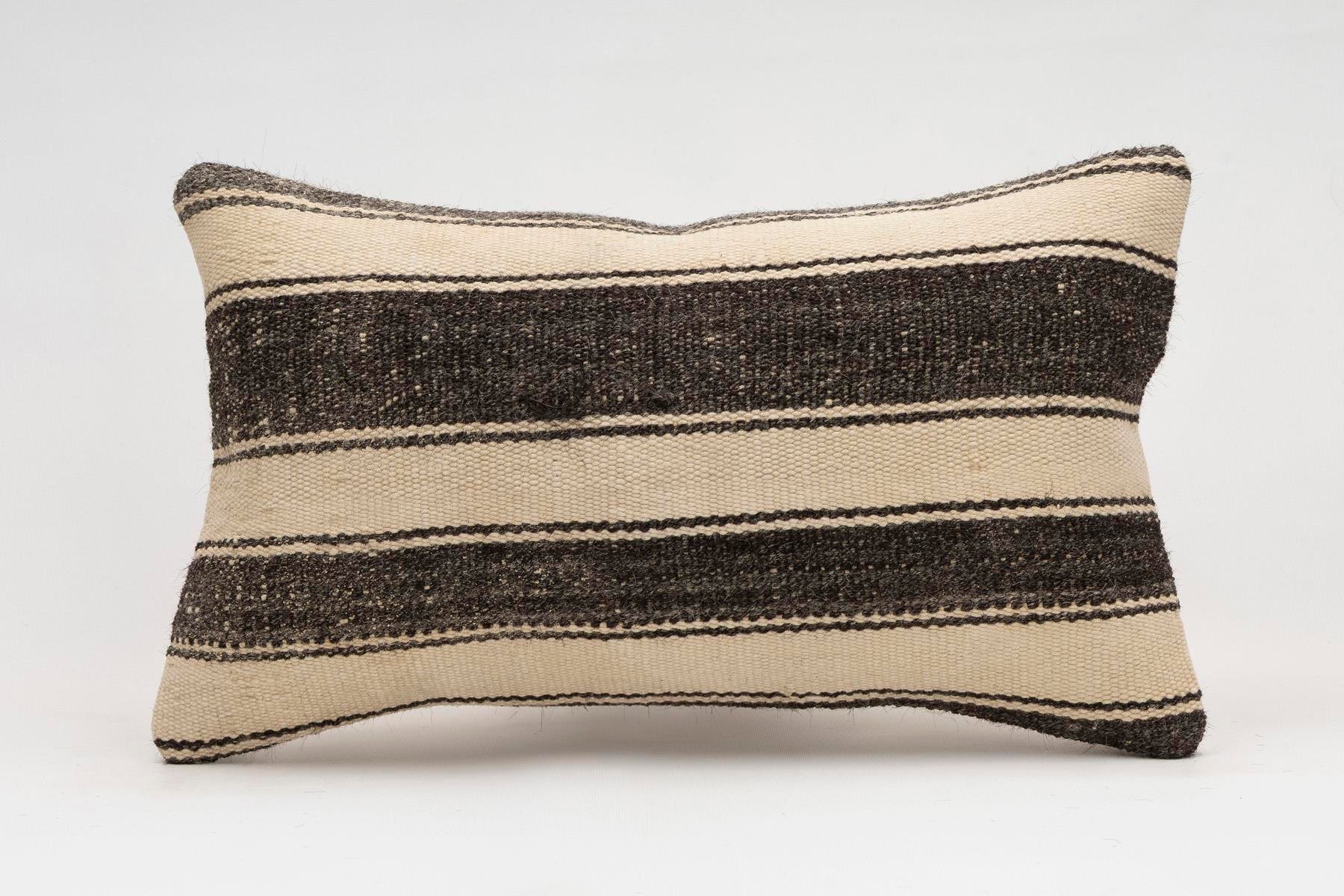 12x20 inches (30x50 cm) Kilim Pillow | KILIM WHOLESALE - Vintage Handmade Pillows - Vintage Handmade Kilim Rugs - It is 100% wool. Artistic and historical rugs. Old handwoven rugs. - Online hand woven rugs and kilim cushions sales. Shipping to a