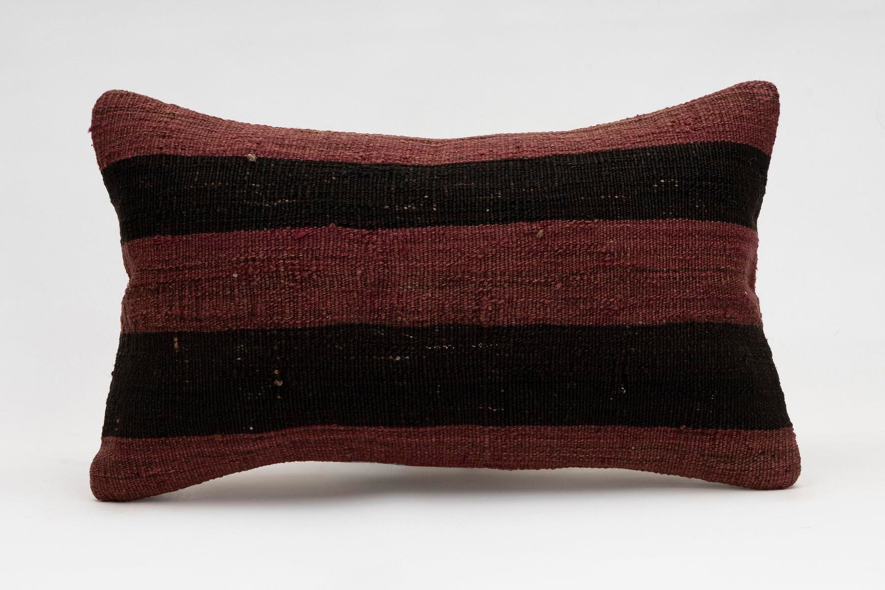 12x20 inches (30x50 cm) Kilim Pillow | KILIM WHOLESALE - Vintage Handmade Pillows - Vintage Handmade Kilim Rugs - It is 100% wool. Artistic and historical rugs. Old handwoven rugs. - Online hand woven rugs and kilim cushions sales. Shipping to a