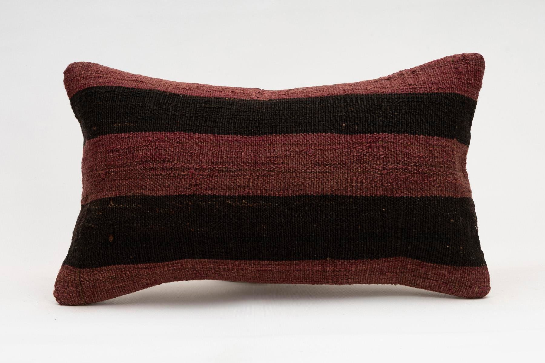 12x20 inches (30x50 cm) Kilim Pillow | KILIM WHOLESALE - Vintage Handmade Pillows - Vintage Handmade Kilim Rugs - It is 100% wool. Artistic and historical rugs. Old handwoven rugs. - Online hand woven rugs and kilim cushions sales. Shipping to a