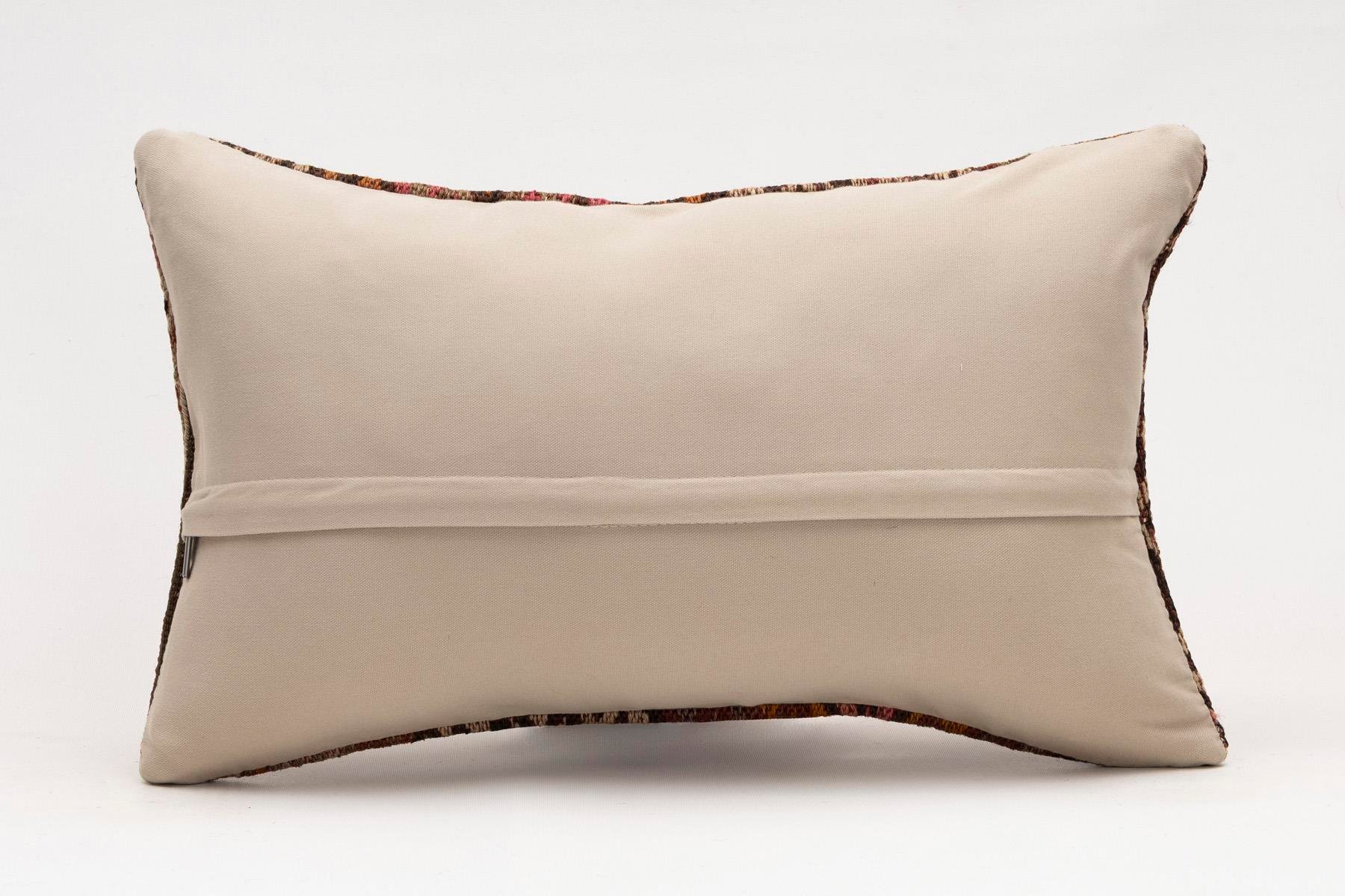 12x20 inches (30x50 cm) Kilim Pillow | KILIM WHOLESALE - Vintage Handmade Pillows - Vintage Handmade Kilim Rugs - It is 100% wool. Artistic and historical rugs. Old handwoven rugs. - Online hand woven rugs and kilim cushions sales. Shipping to a