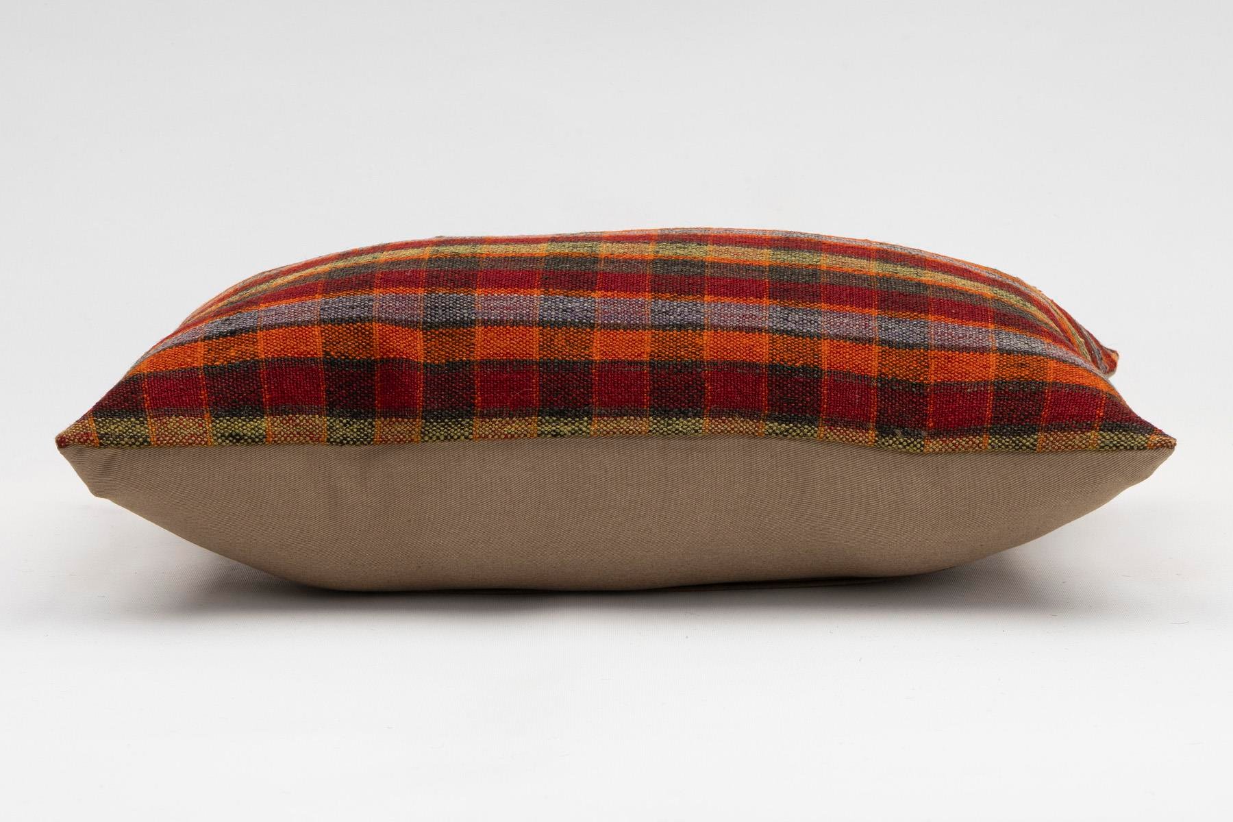 12x20 inches (30x50 cm) Kilim Pillow | KILIM WHOLESALE - Vintage Handmade Pillows - Vintage Handmade Kilim Rugs - It is 100% wool. Artistic and historical rugs. Old handwoven rugs. - Online hand woven rugs and kilim cushions sales. Shipping to a