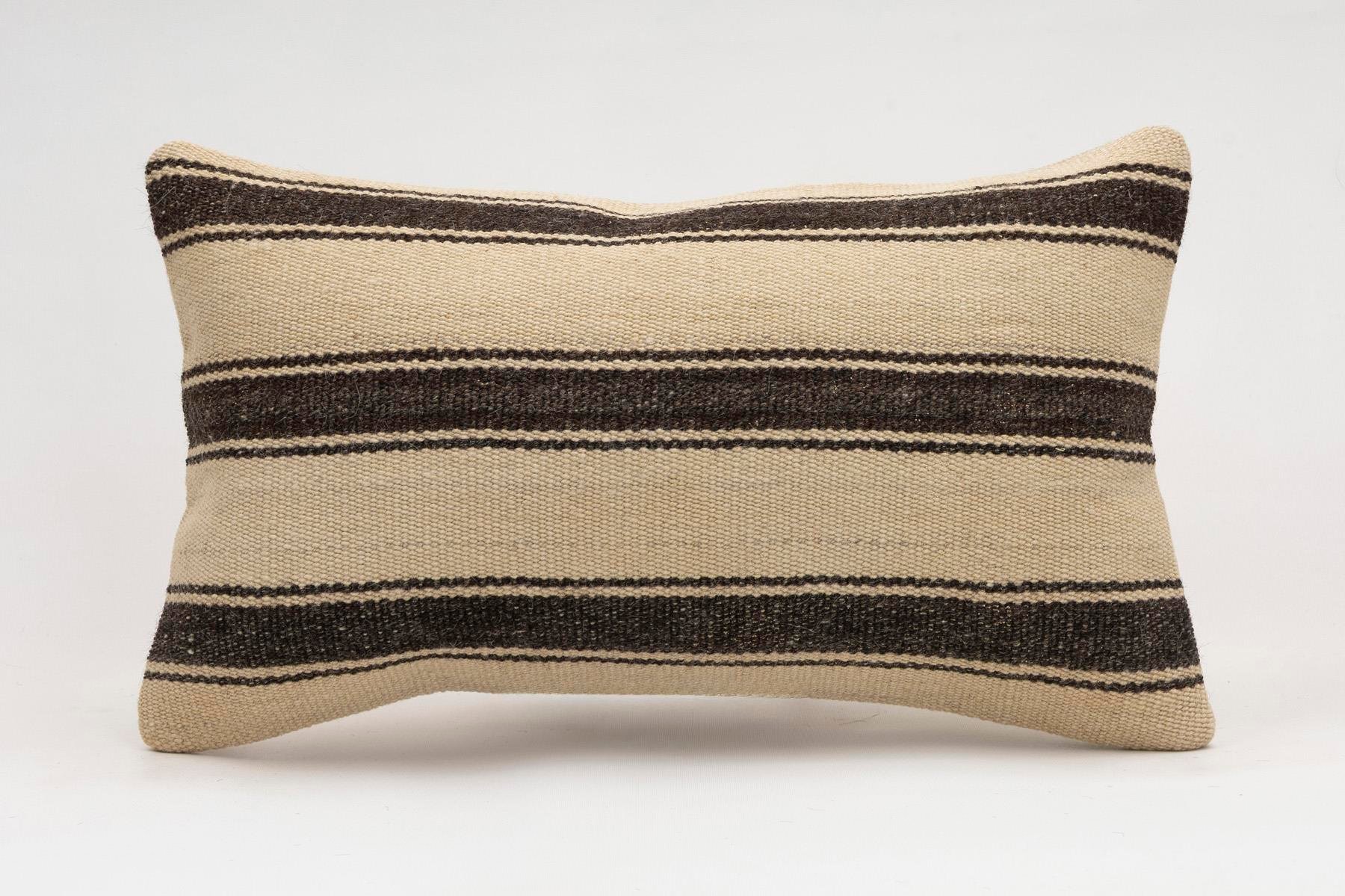 12x20 inches (30x50 cm) Kilim Pillow | KILIM WHOLESALE - Vintage Handmade Pillows - Vintage Handmade Kilim Rugs - It is 100% wool. Artistic and historical rugs. Old handwoven rugs. - Online hand woven rugs and kilim cushions sales. Shipping to a