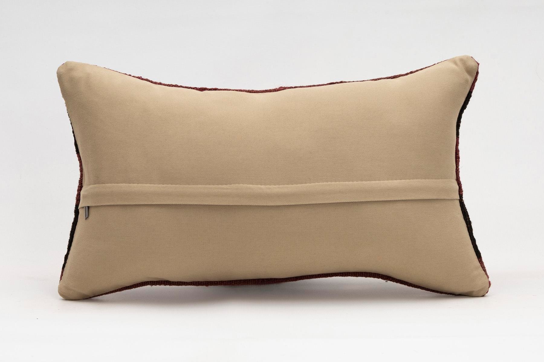 12x20 inches (30x50 cm) Kilim Pillow | KILIM WHOLESALE - Vintage Handmade Pillows - Vintage Handmade Kilim Rugs - It is 100% wool. Artistic and historical rugs. Old handwoven rugs. - Online hand woven rugs and kilim cushions sales. Shipping to a