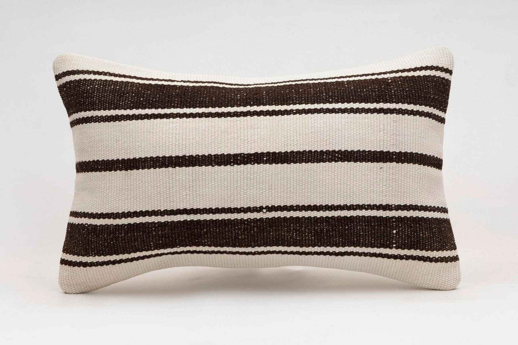 12x20 inches (30x50 cm) Kilim Pillow | KILIM WHOLESALE - Vintage Handmade Pillows - Vintage Handmade Kilim Rugs - It is 100% wool. Artistic and historical rugs. Old handwoven rugs. - Online hand woven rugs and kilim cushions sales. Shipping to a