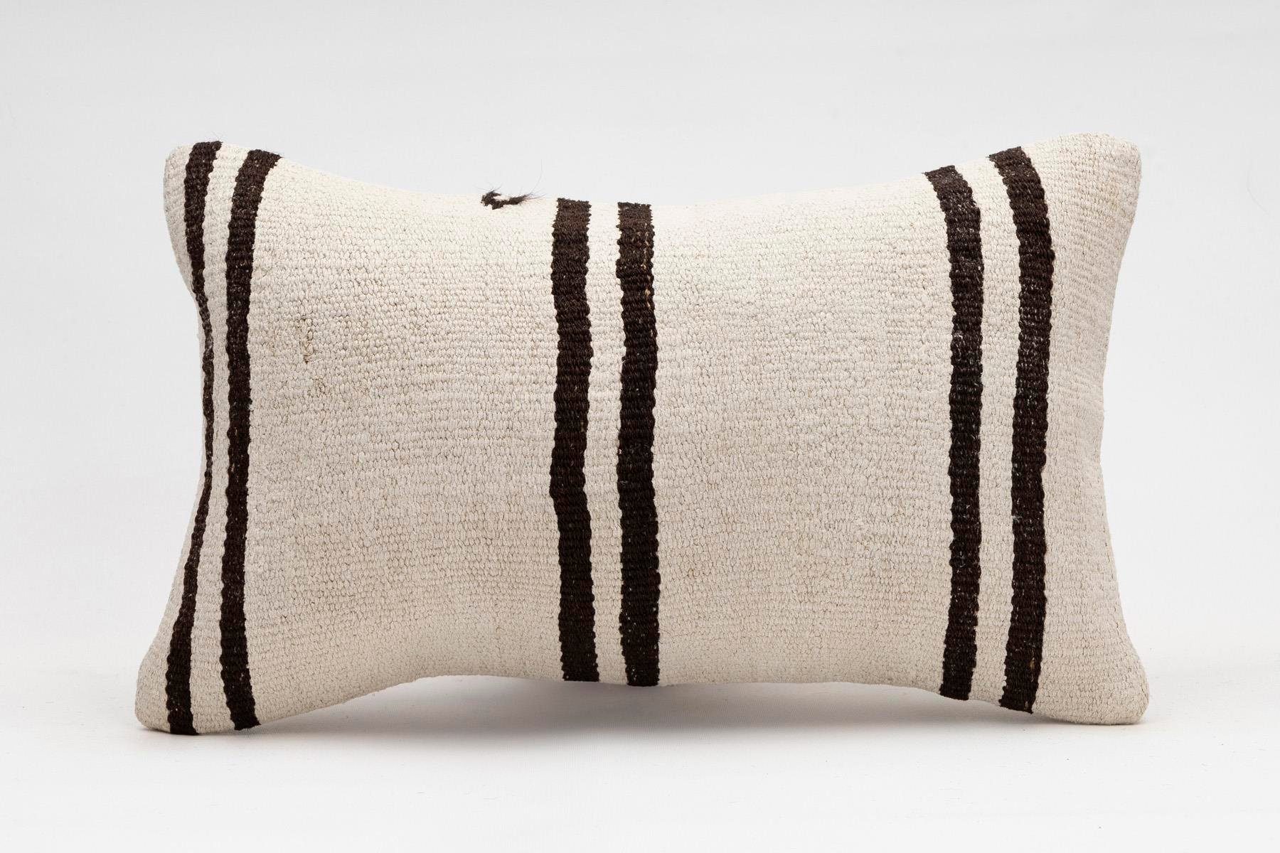 12x20 inches (30x50 cm) Kilim Pillow | KILIM WHOLESALE - Vintage Handmade Pillows - Vintage Handmade Kilim Rugs - It is 100% wool. Artistic and historical rugs. Old handwoven rugs. - Online hand woven rugs and kilim cushions sales. Shipping to a