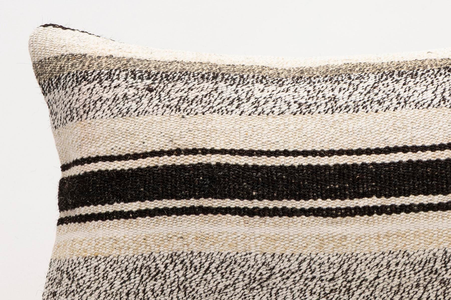 12x20 inches (30x50 cm) Kilim Pillow | KILIM WHOLESALE - Vintage Handmade Pillows - Vintage Handmade Kilim Rugs - It is 100% wool. Artistic and historical rugs. Old handwoven rugs. - Online hand woven rugs and kilim cushions sales. Shipping to a