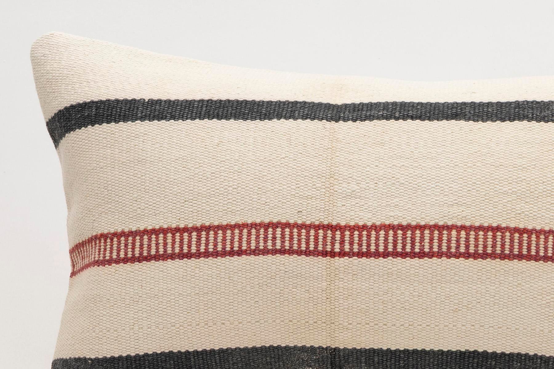 12x20 inches (30x50 cm) Kilim Pillow | KILIM WHOLESALE - Vintage Handmade Pillows - Vintage Handmade Kilim Rugs - It is 100% wool. Artistic and historical rugs. Old handwoven rugs. - Online hand woven rugs and kilim cushions sales. Shipping to a