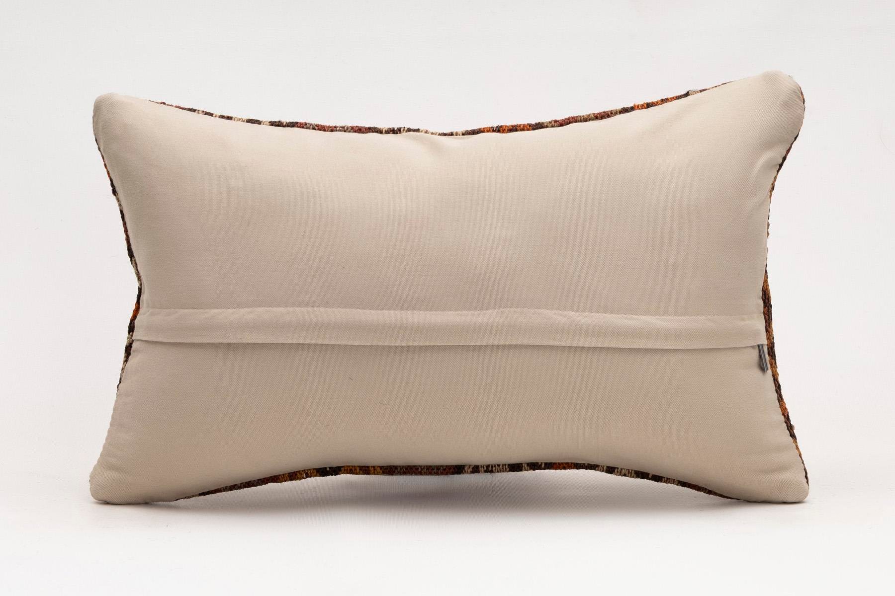 12x20 inches (30x50 cm) Kilim Pillow | KILIM WHOLESALE - Vintage Handmade Pillows - Vintage Handmade Kilim Rugs - It is 100% wool. Artistic and historical rugs. Old handwoven rugs. - Online hand woven rugs and kilim cushions sales. Shipping to a