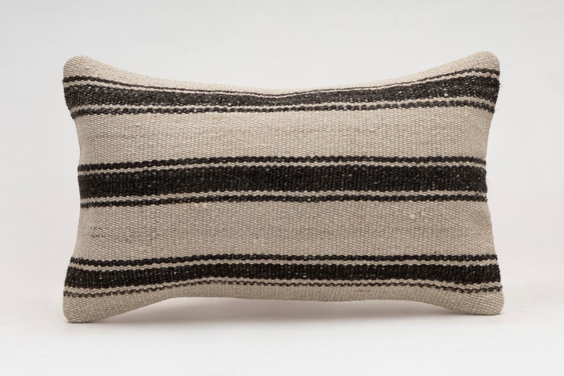 12x20 inches (30x50 cm) Kilim Pillow | KILIM WHOLESALE - Vintage Handmade Pillows - Vintage Handmade Kilim Rugs - It is 100% wool. Artistic and historical rugs. Old handwoven rugs. - Online hand woven rugs and kilim cushions sales. Shipping to a